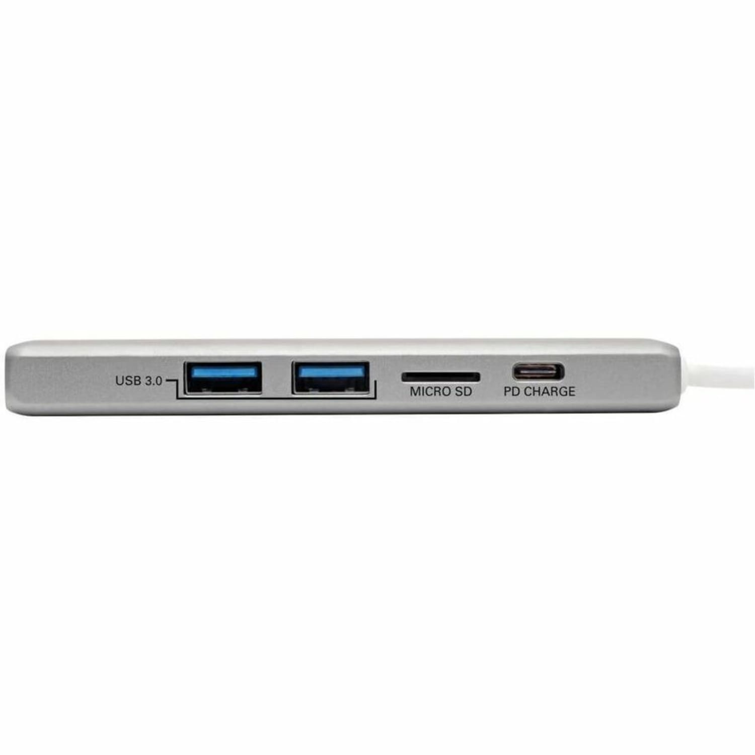Eaton Tripp Lite Series USB C Docking Station Adapter, 4K @ 30 Hz, HDMI, Thunderbolt 3, PD Charging, Micro SD - U442DOCK10S - Image 6