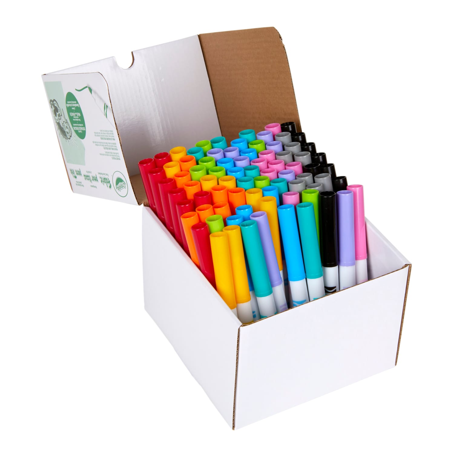 Crayola Fabric Markers Classpack, Assorted Colors, Pack Of 80 - Image 4