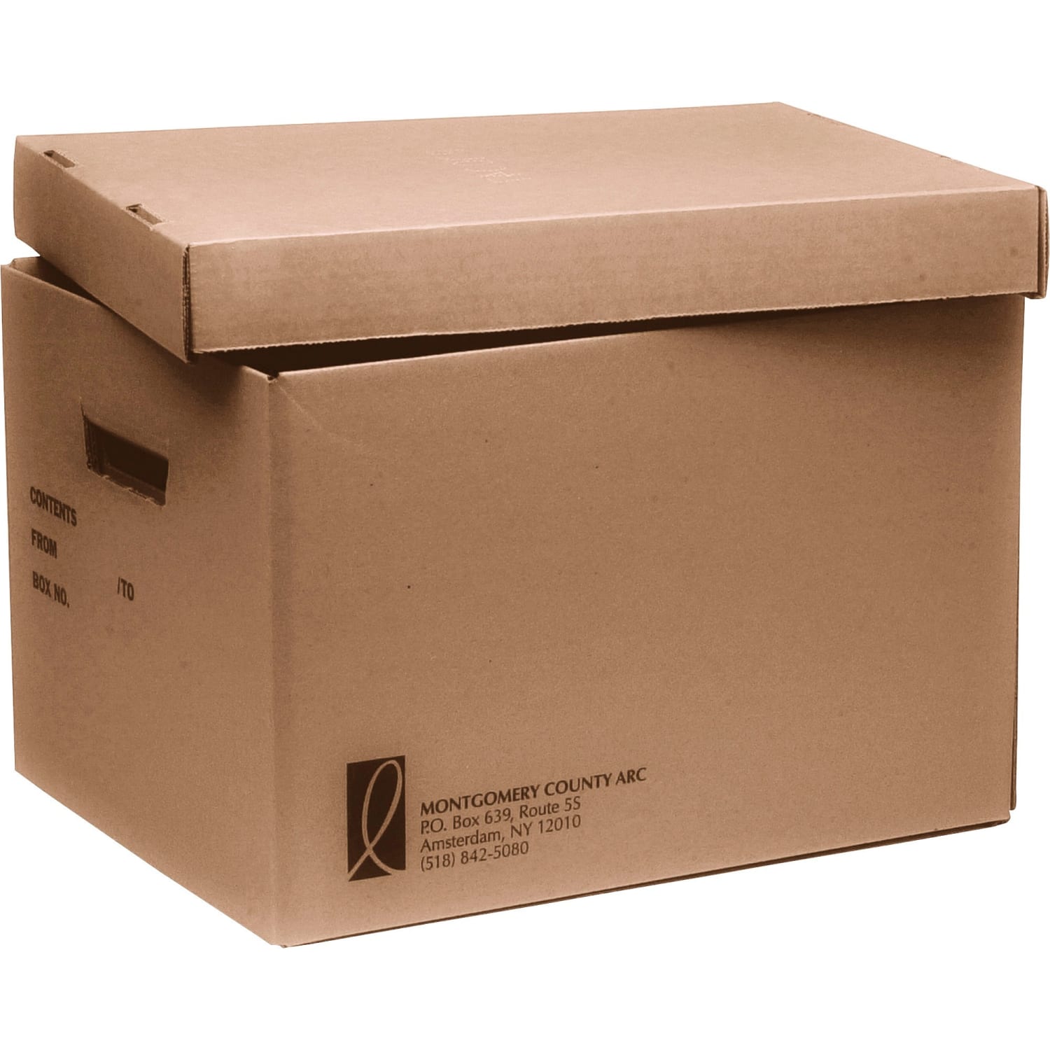 SKILCRAFT Storage File Storage Boxes With Lift-Off Lids, 10in x 12in x 15in, Case Of 25 (AbilityOne 8115 01 455 4036) - Image 3
