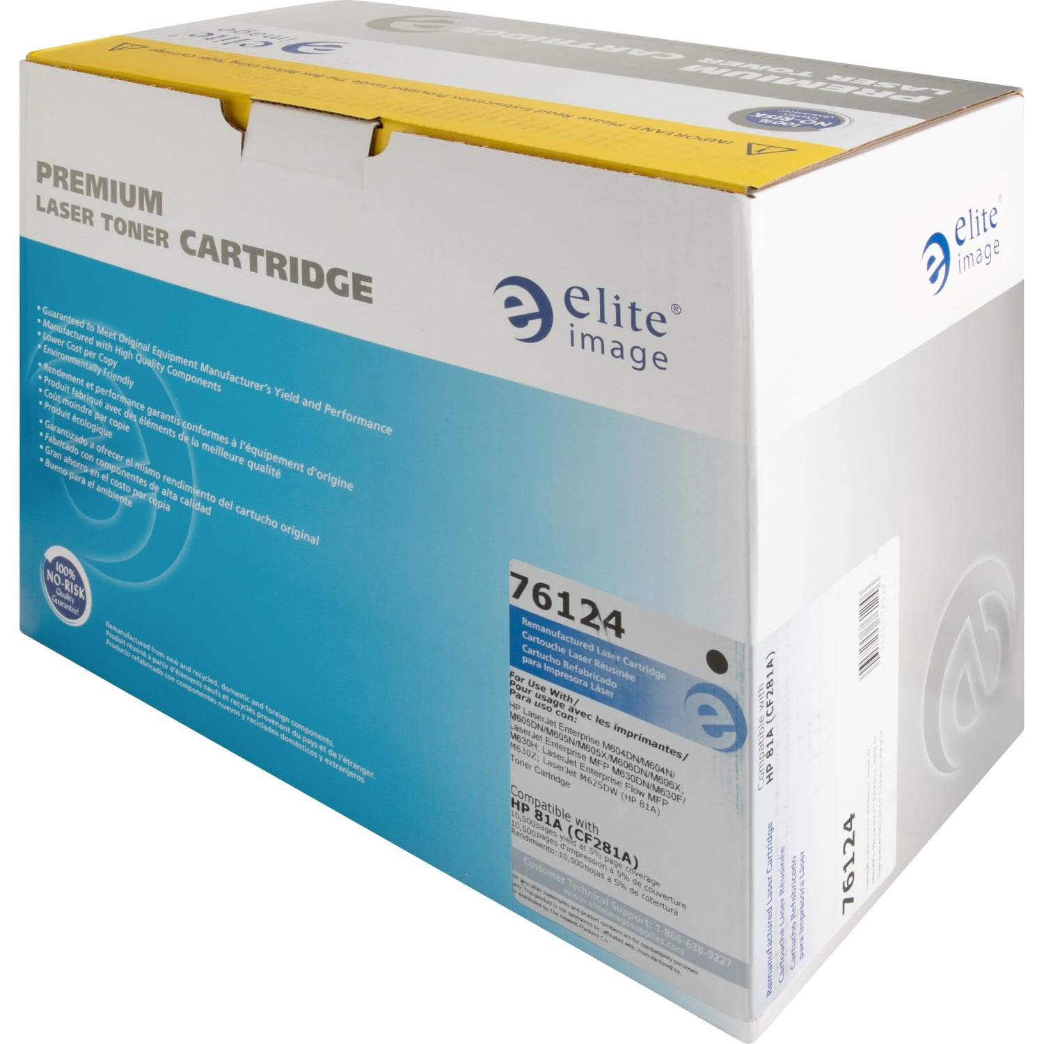 Elite Image Remanufactured Black Toner Cartridge Replacement For HP 81A, CF281A, ELI76124 - Image 6