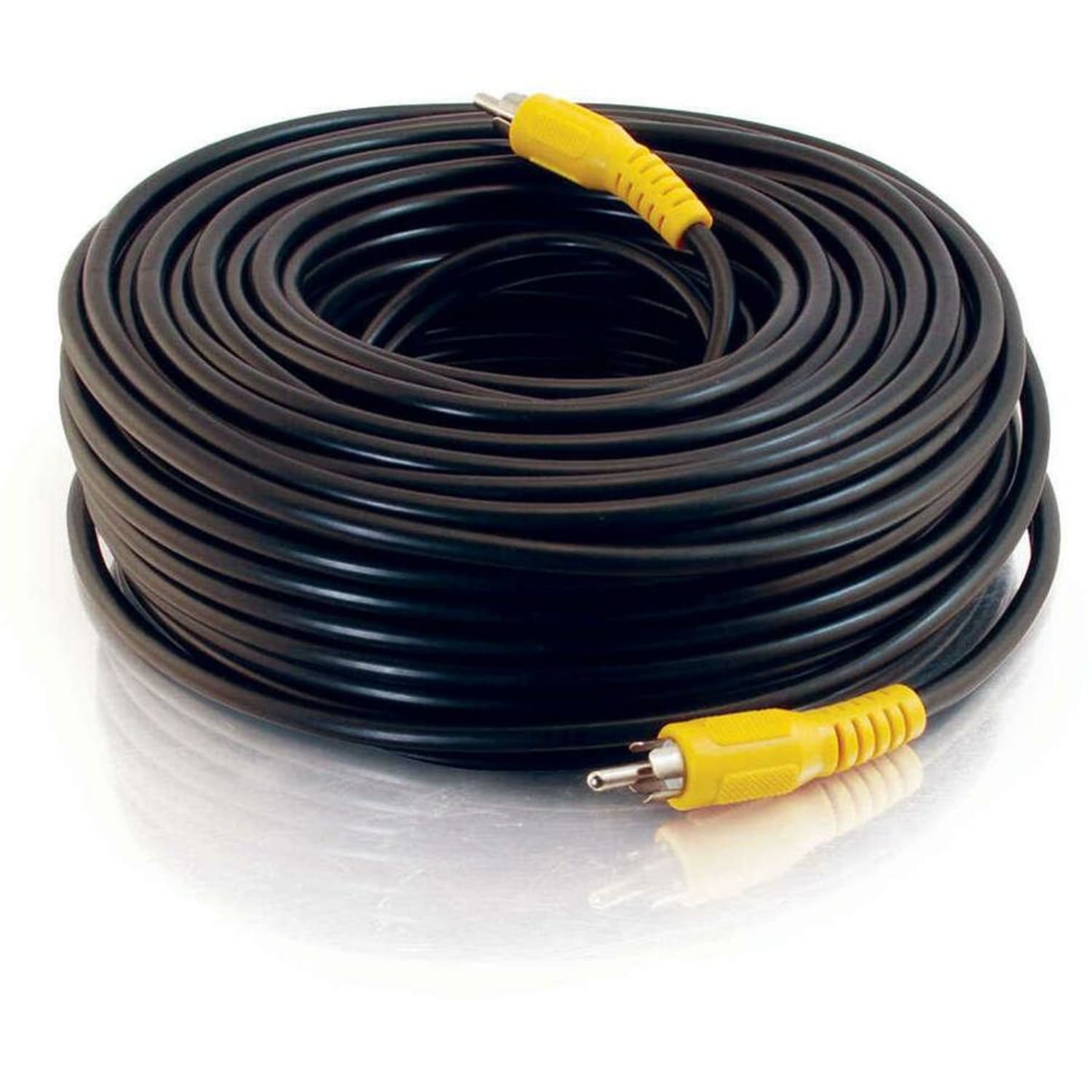 C2G Value Series 25ft Composite Video Cable - RCA Video Cable - M/M - RCA - RCA - 25ft - Image 5