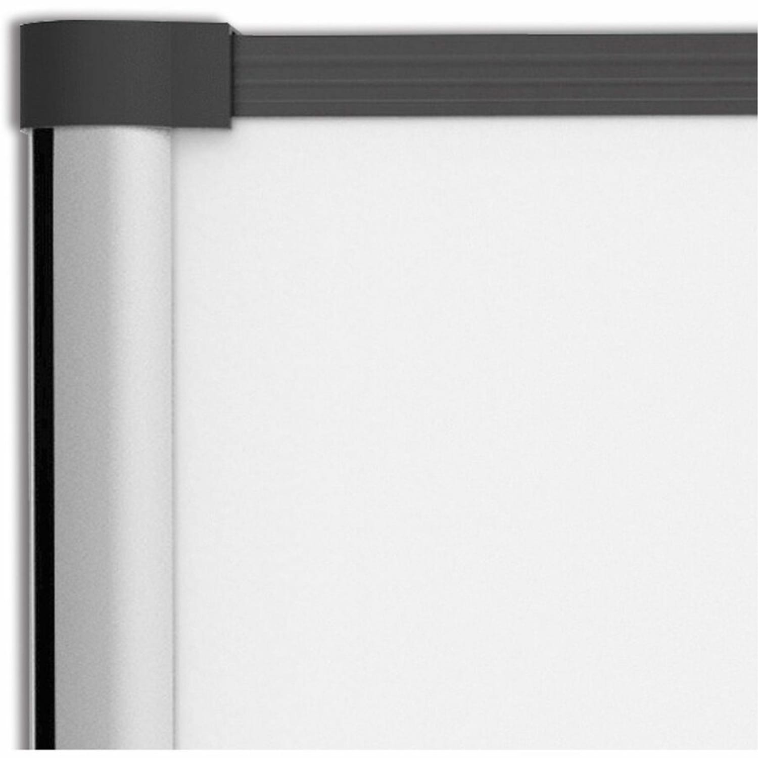 Lorell Magnetic Dry-Erase Whiteboard Combo Board, 48in x 36in, Aluminum Frame With Black Finish - Image 6