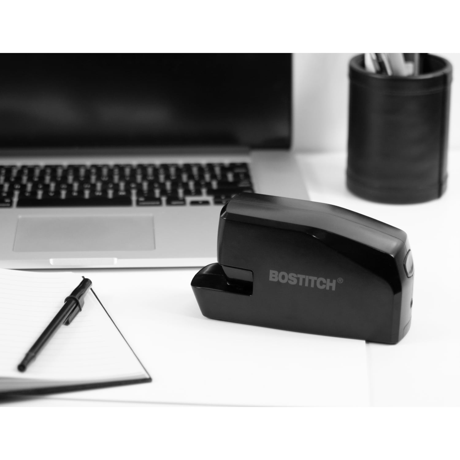 Bostitch 20-Sheet Electric Stapler, Half Strip, Black - Image 4