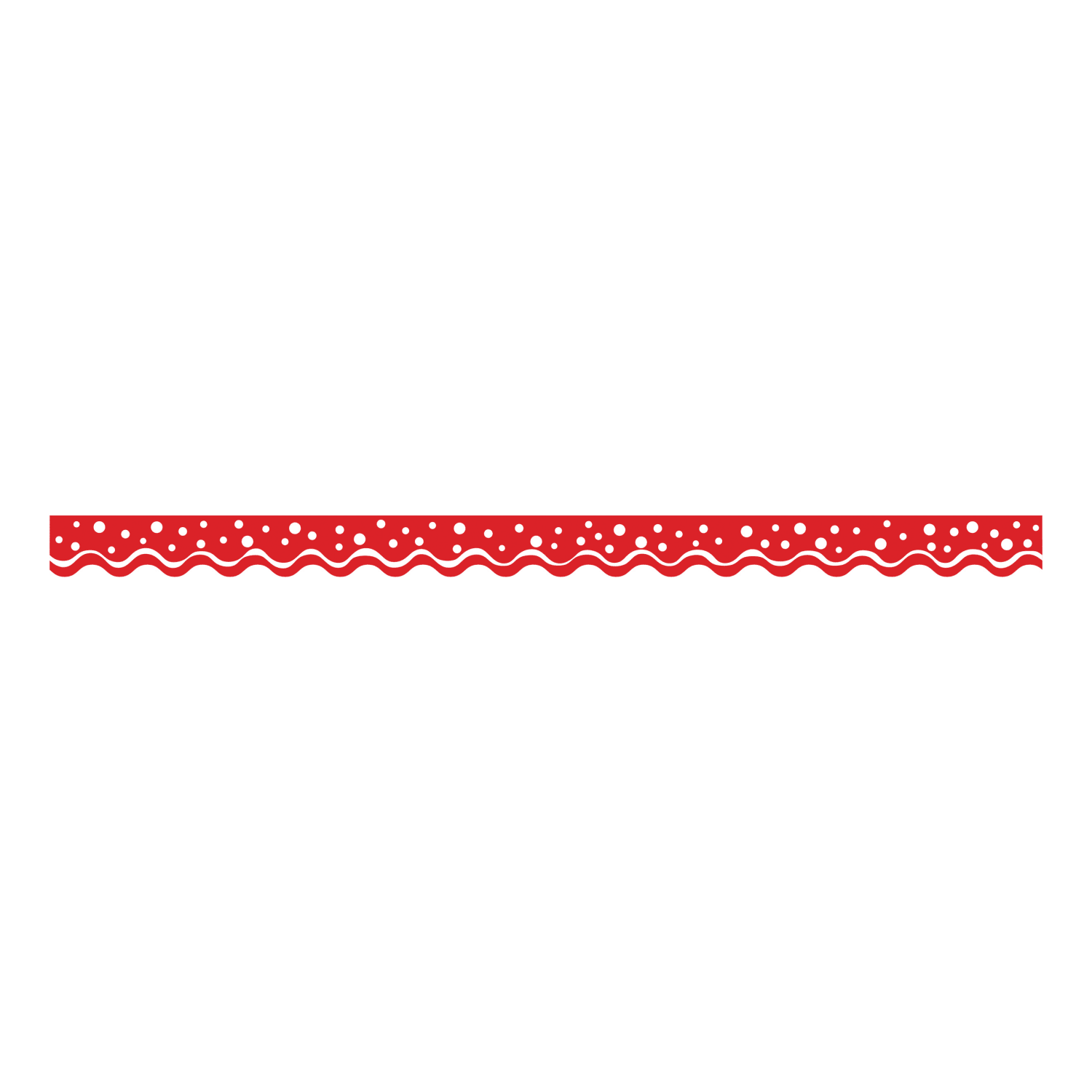 Barker Creek Scalloped-Edge Border Strips, 2 1/4in x 36in, Happy Cherry, Pre-K To College, Pack Of 26 - Image 3