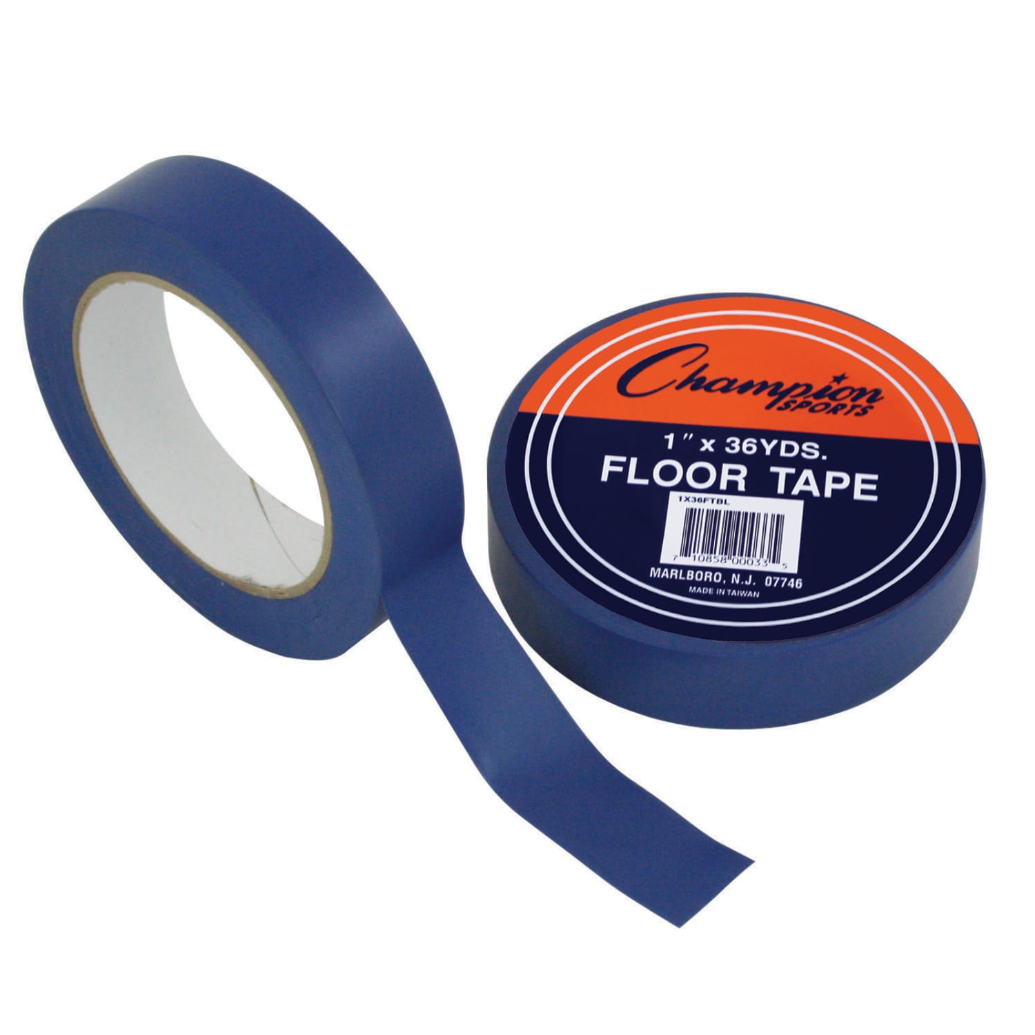 Champion Sports Floor Marking Tape, 1in x 36 yd., Royal Blue, Pack Of 6 Rolls - Image 3