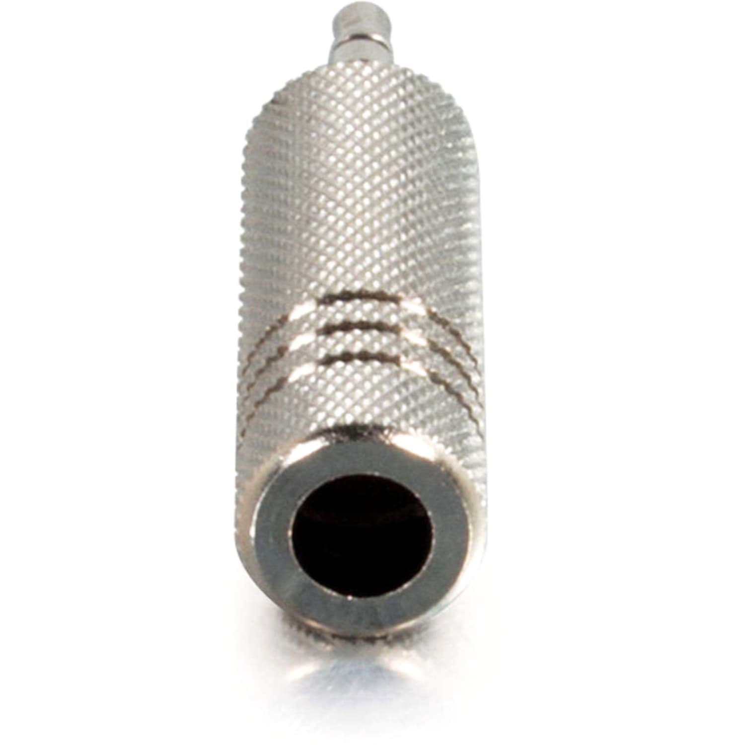 C2G 3.5mm Stereo Male to 6.3mm (1/4in) Stereo Female Adapter - Audio adapter - mini-phone stereo 3.5 mm male to stereo jack female - metallic silver - Image 5