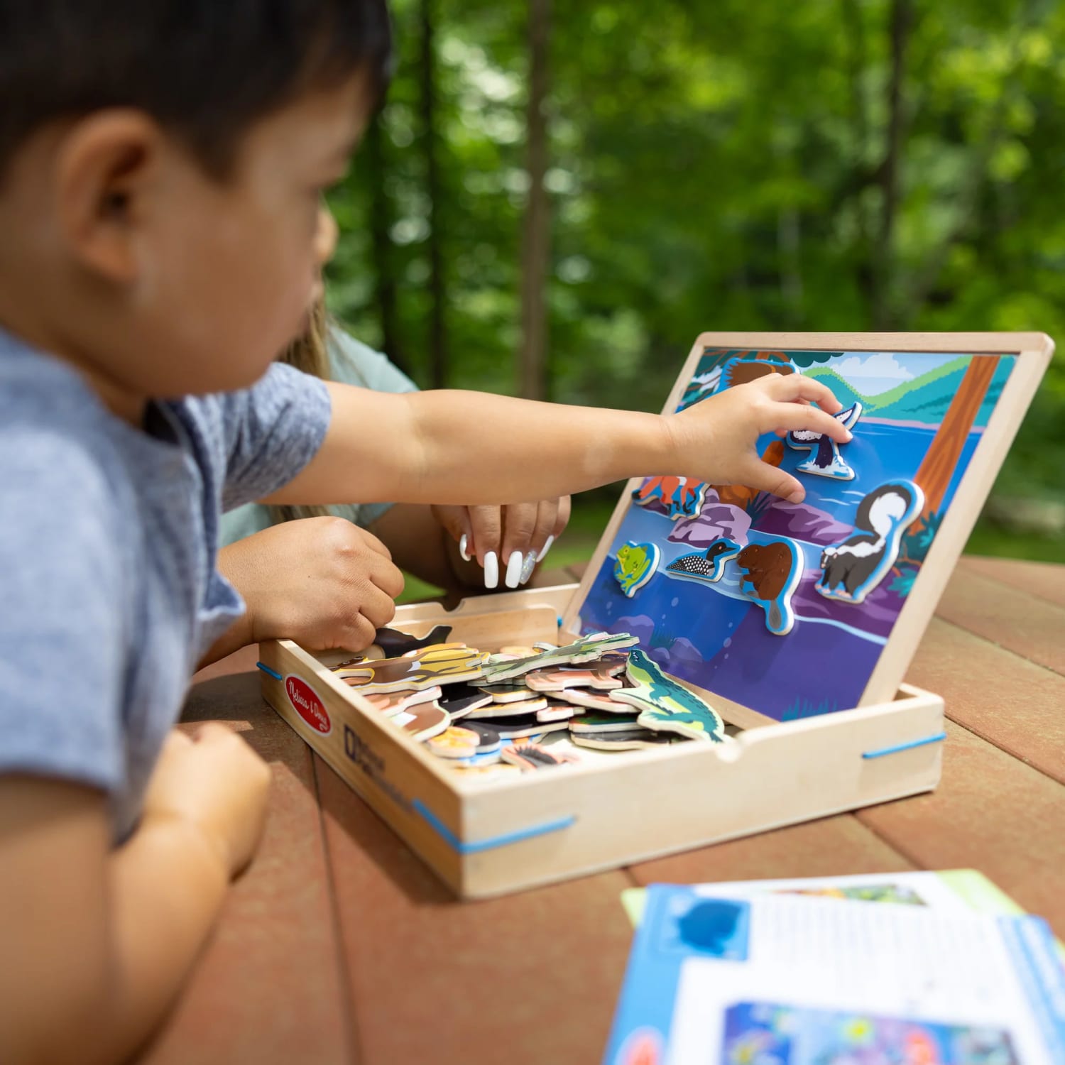 Melissa & Doug National Parks Picture Matching Magnetic Game - Image 6