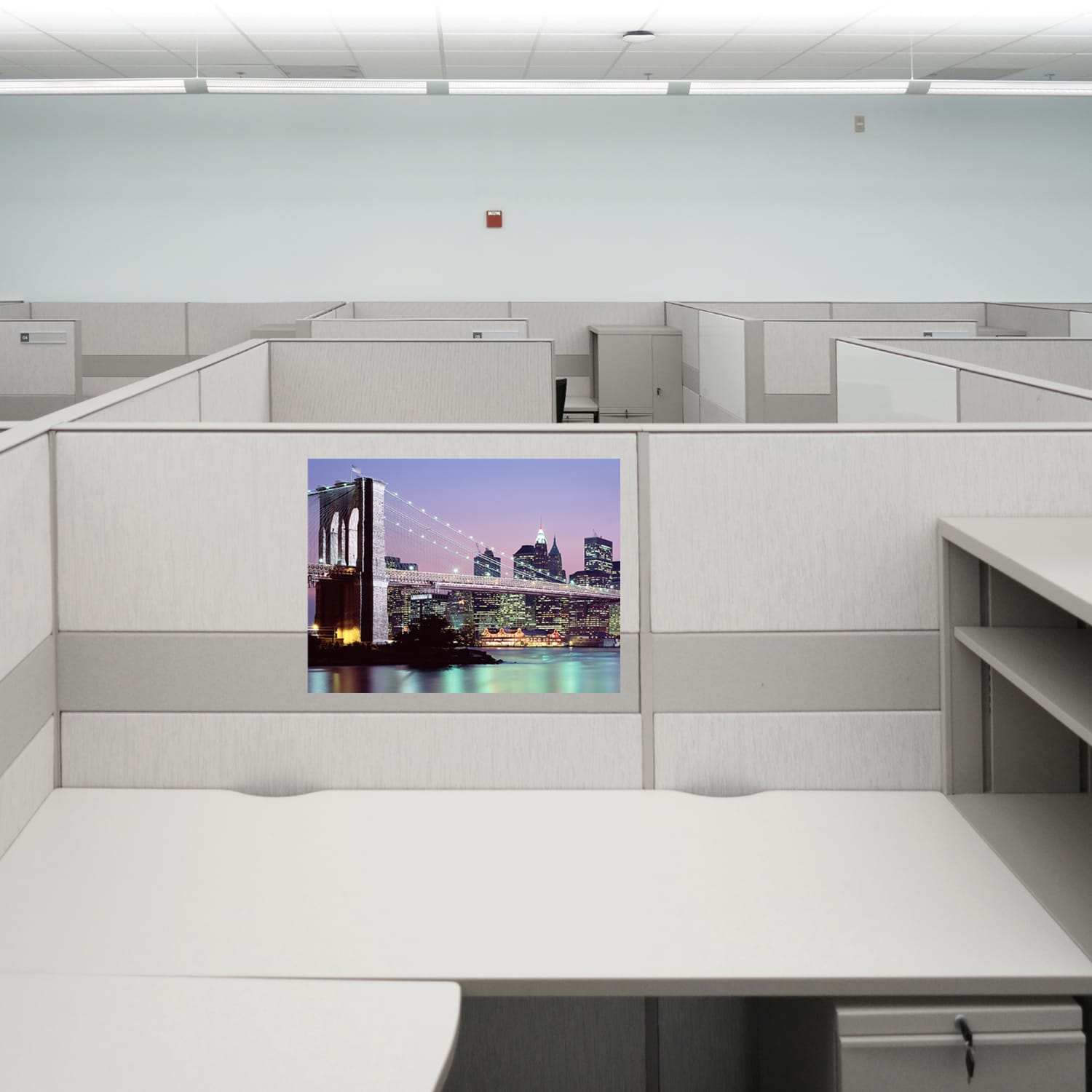 Biggies Landscape/Seascape Mural, 48in x 36in, Unframed, New York - Image 3