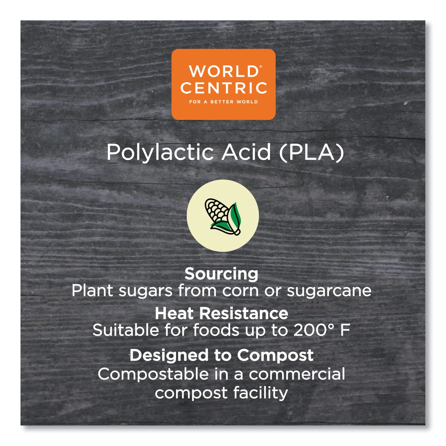 World Centric PLA Cold Cup Lids, Fits 9 Oz to 24 Oz Cups, Clear, Carton Of 1,000 Lids - Image 3