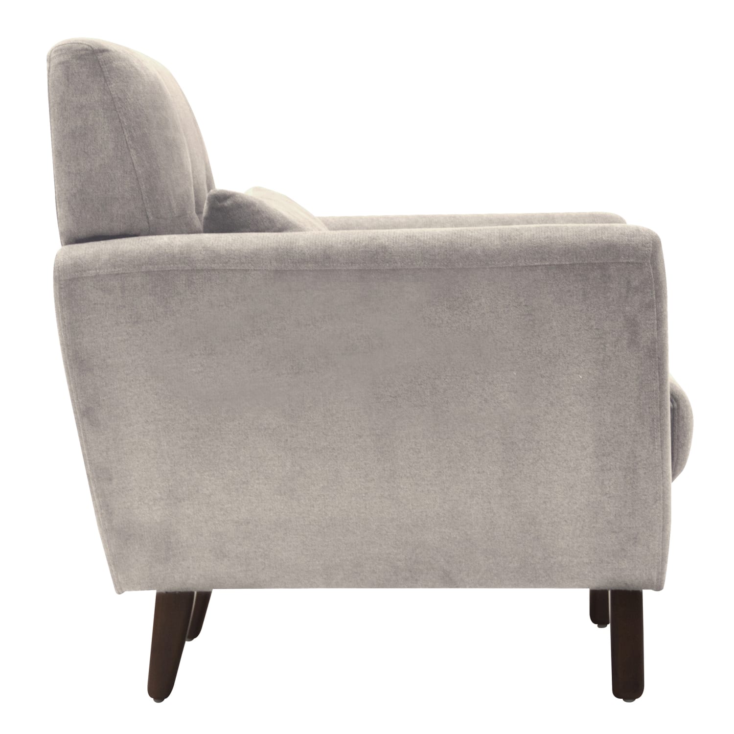 Serta Artesia Collection Arm Chair, Ivory/Chestnut - Image 5