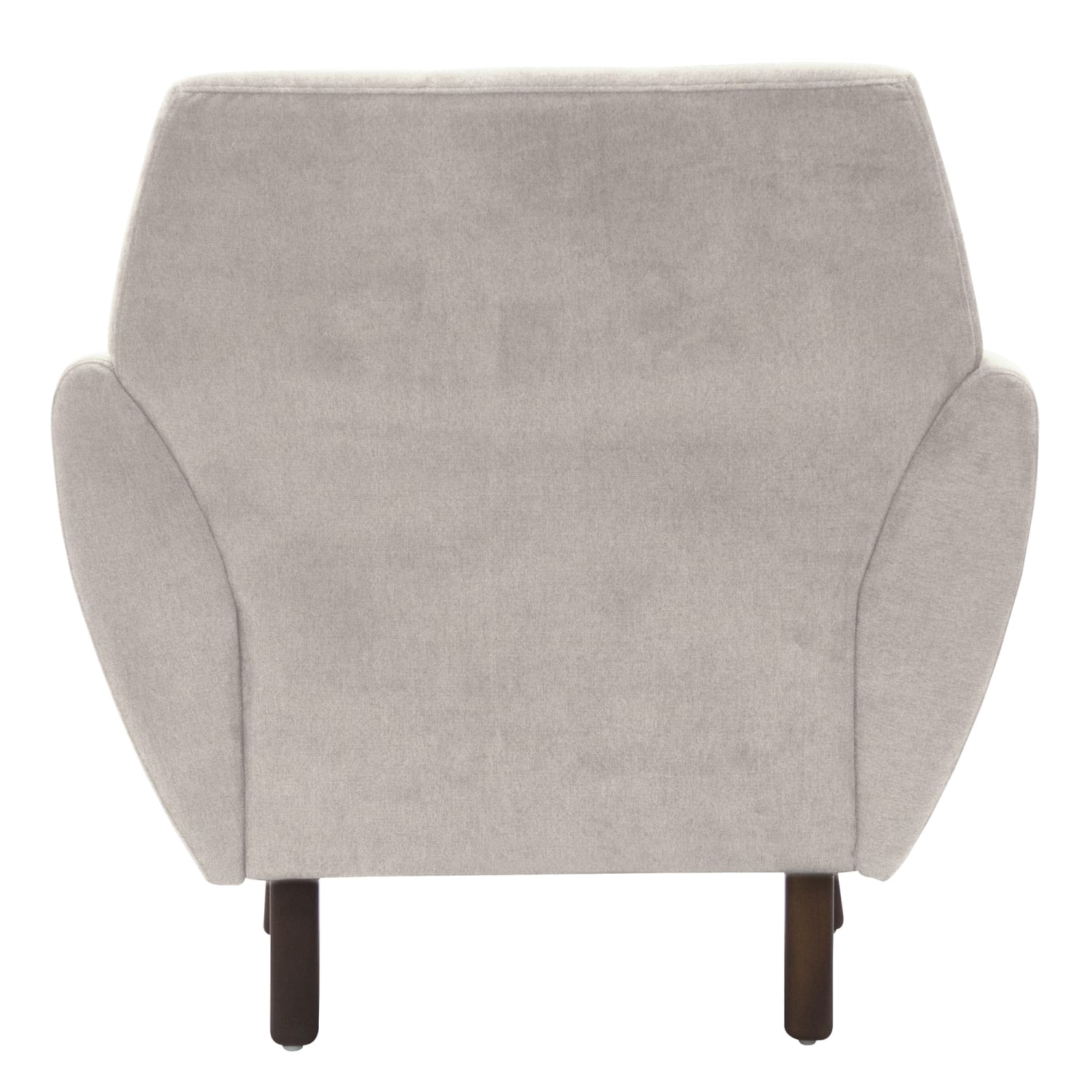 Serta Artesia Collection Arm Chair, Ivory/Chestnut - Image 7