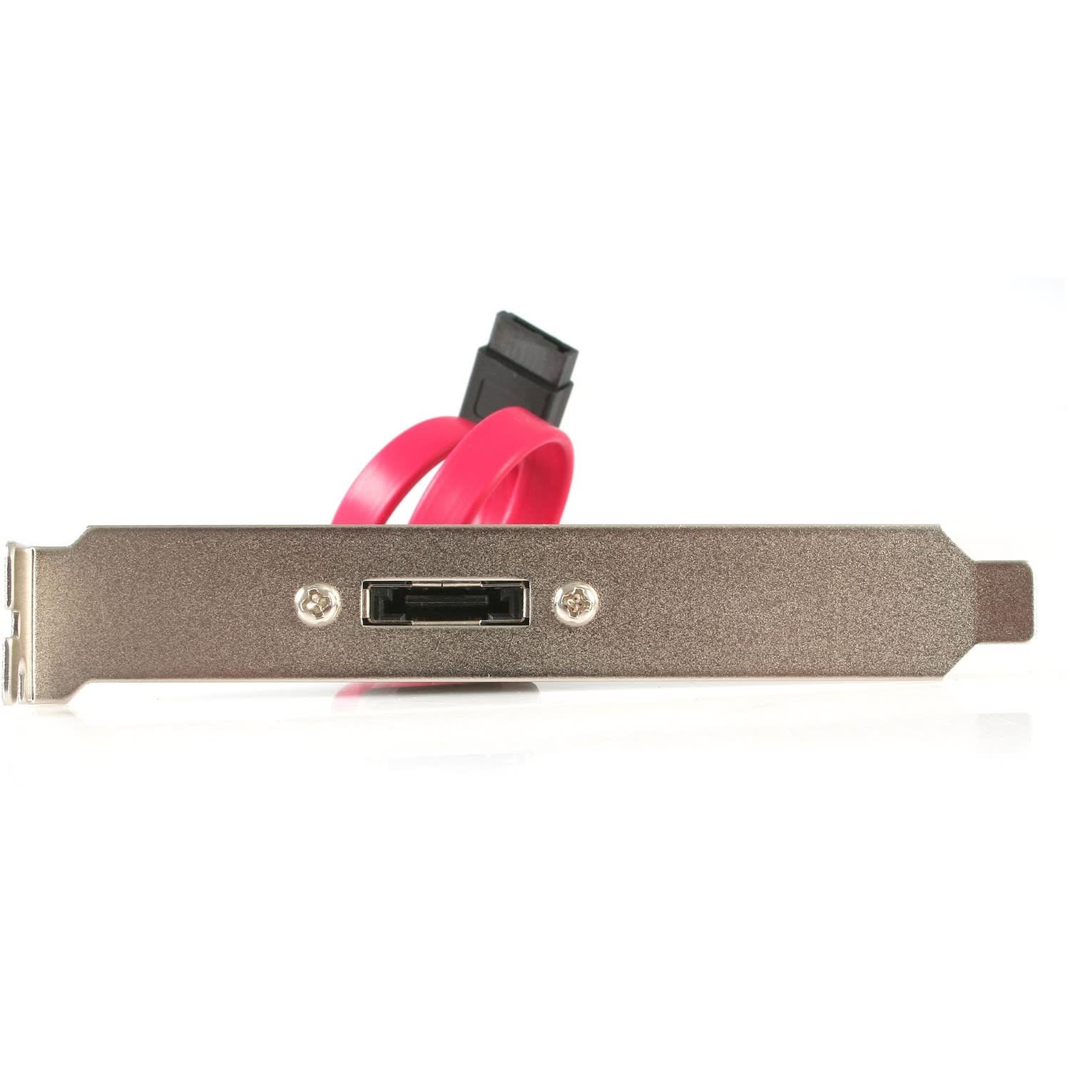 StarTech.com 1 Port SATA to eSATA Slot Plate Bracket - Serial ATA internal to external panel - 7 pin Serial ATA - ESATAPLATE1 - Image 4
