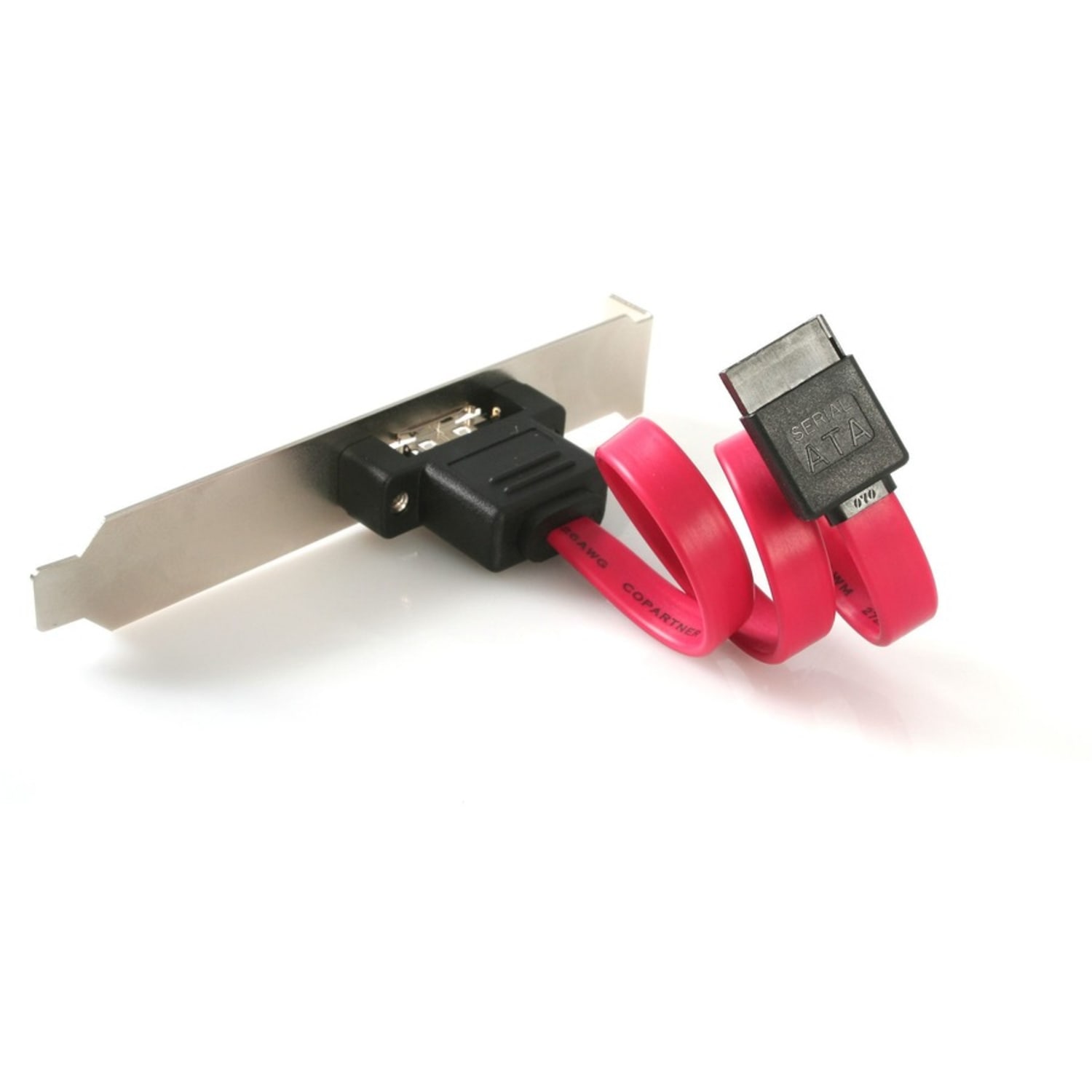 StarTech.com 1 Port SATA to eSATA Slot Plate Bracket - Serial ATA internal to external panel - 7 pin Serial ATA - ESATAPLATE1 - Image 5