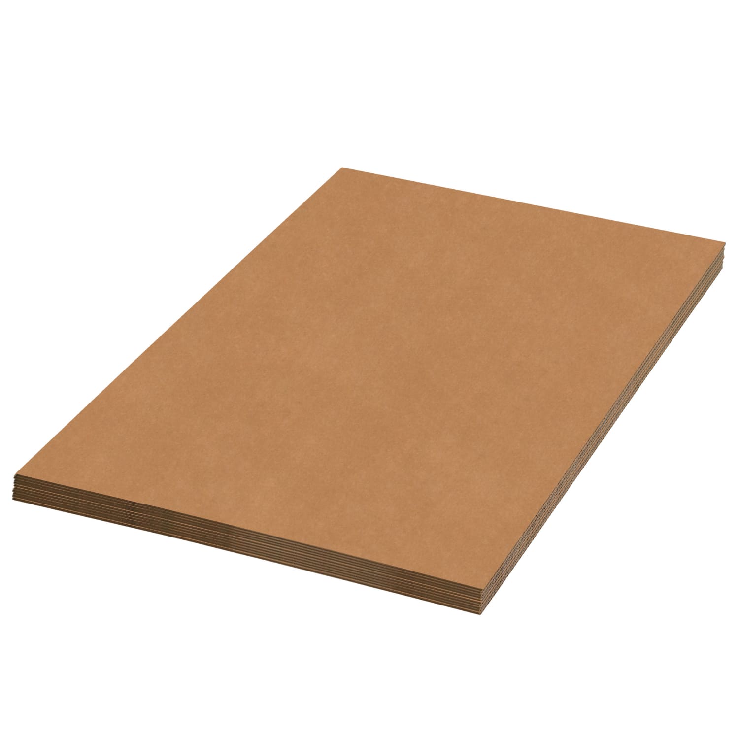 Partners Brand Corrugated Sheets, 24in x 16in, Kraft, Pack Of 50