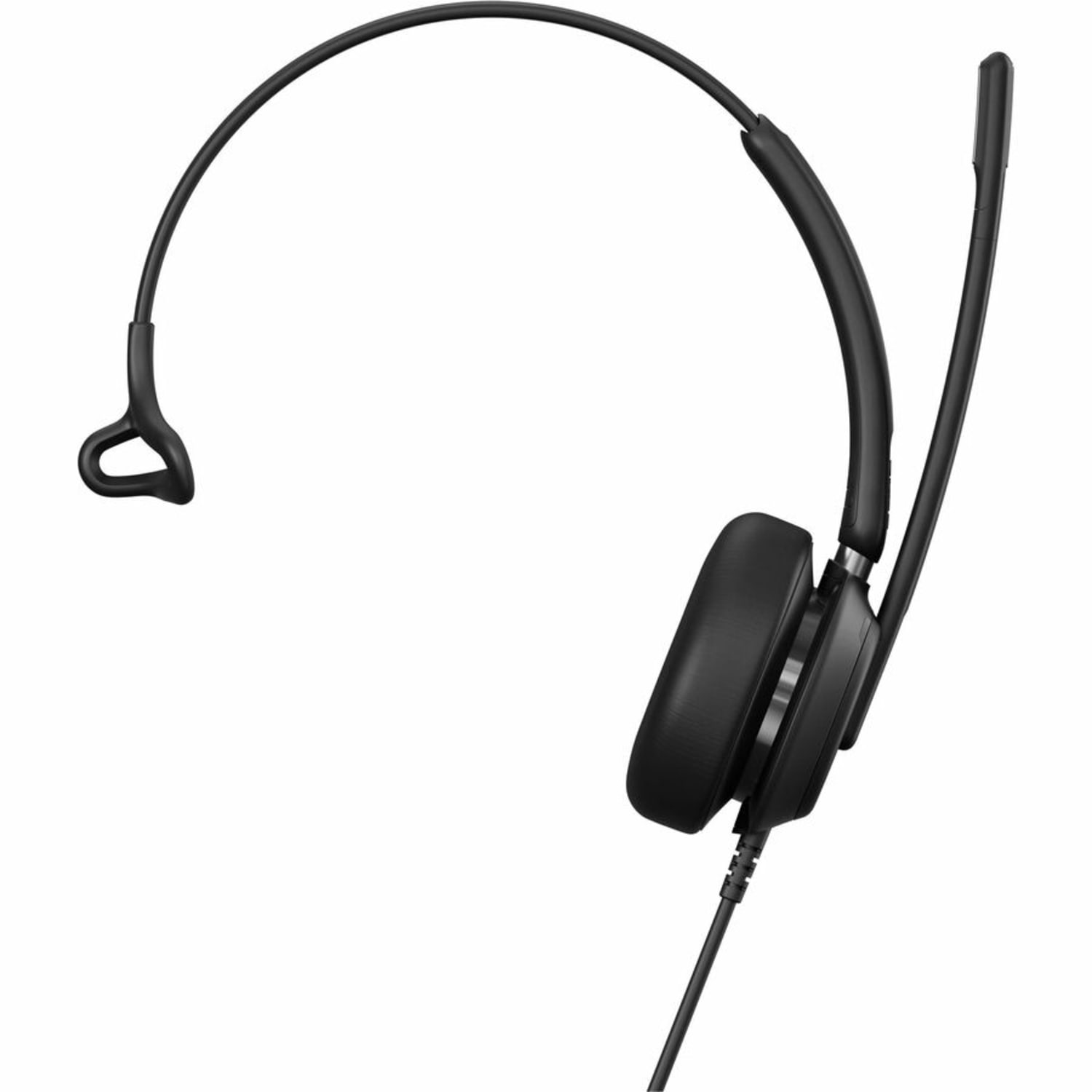 EPOS Mono Headset, USB-C, MS Teams - Microsoft Teams Certification - Mono - USB Type A, USB Type C - Wired - 20 Hz to 20 kHz - Over-the-head, On-ear - Monaural - Supra-aural - 5.91 ft Cable - MEMS Technology Microphone - Noise Canceling - Black - Image 6