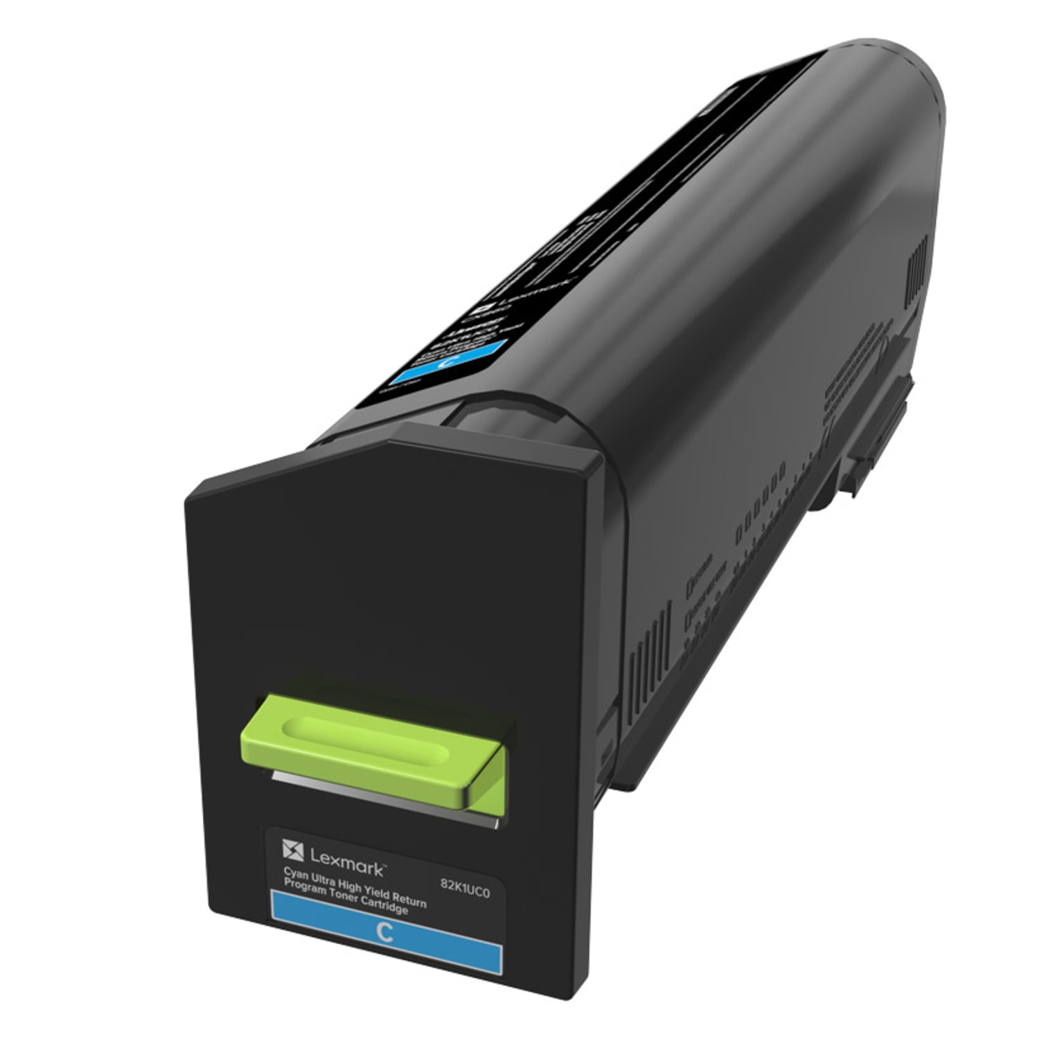Lexmark 82K1UC0 Cyan Ultra-High Yield Return Program Toner Cartridge - Image 3