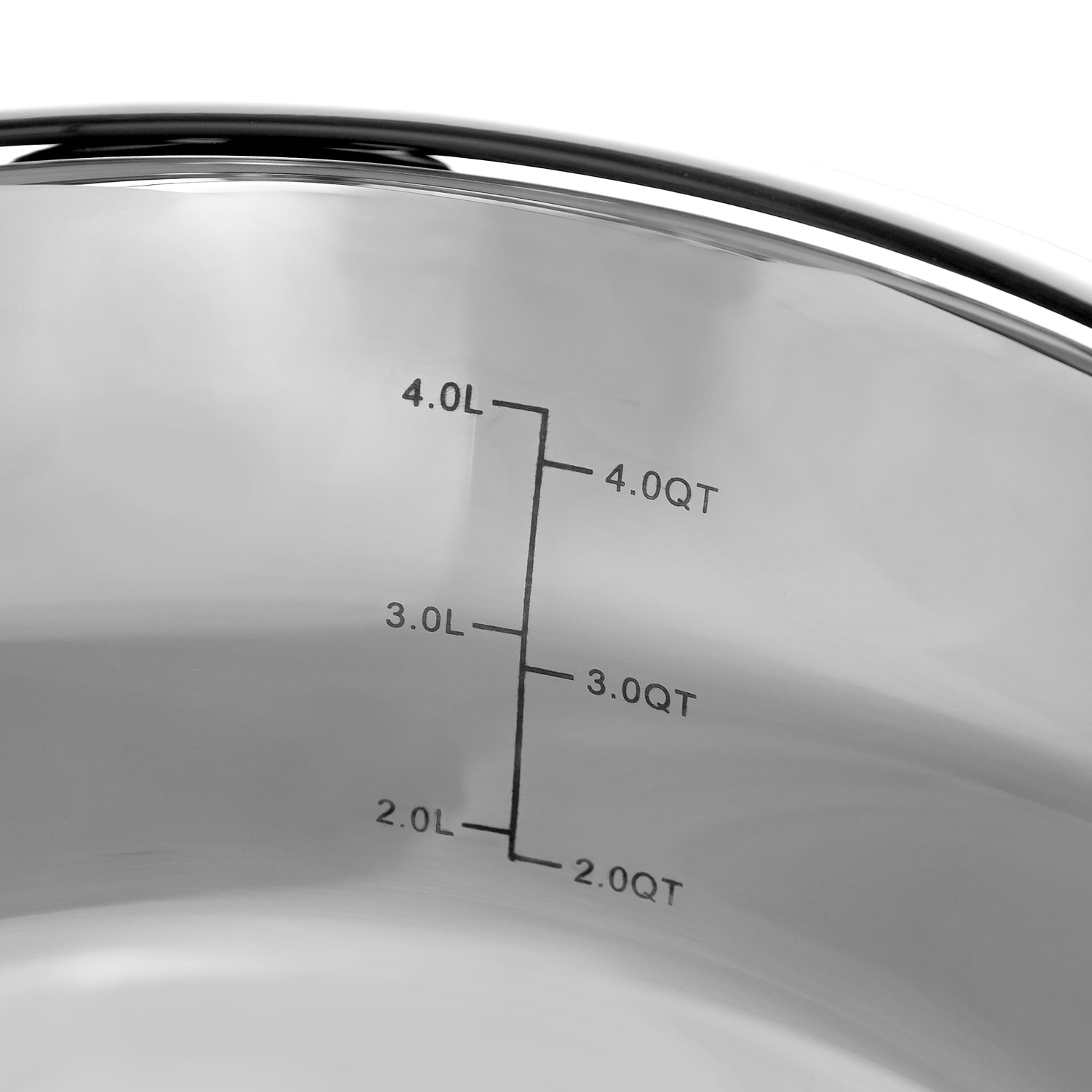 Bergner Stainless-Steel Induction-Ready Dutch Oven With Lid, 5 Qt, Stainless Steel - Image 5