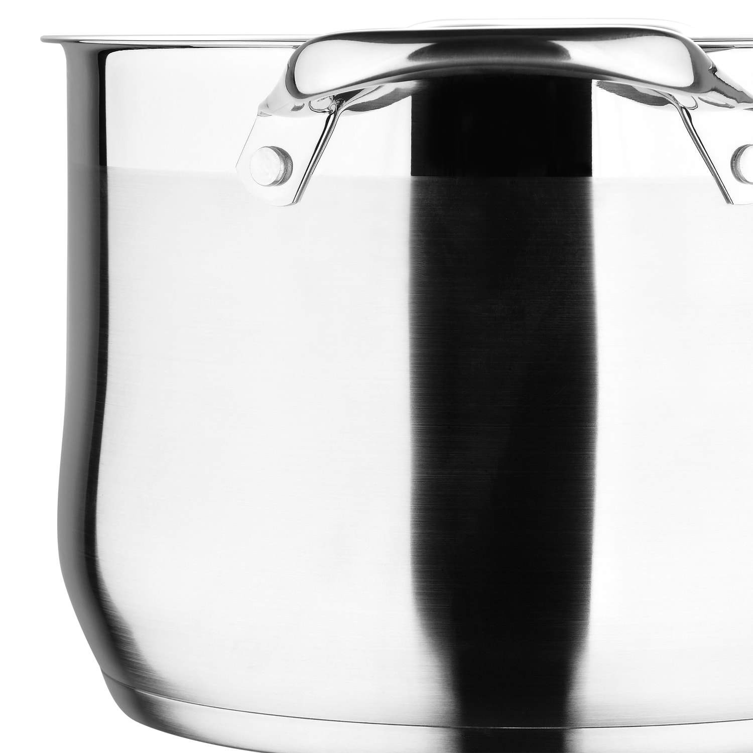Bergner Stainless-Steel Induction-Ready Dutch Oven With Lid, 8 Qt, Stainless Steel - Image 6