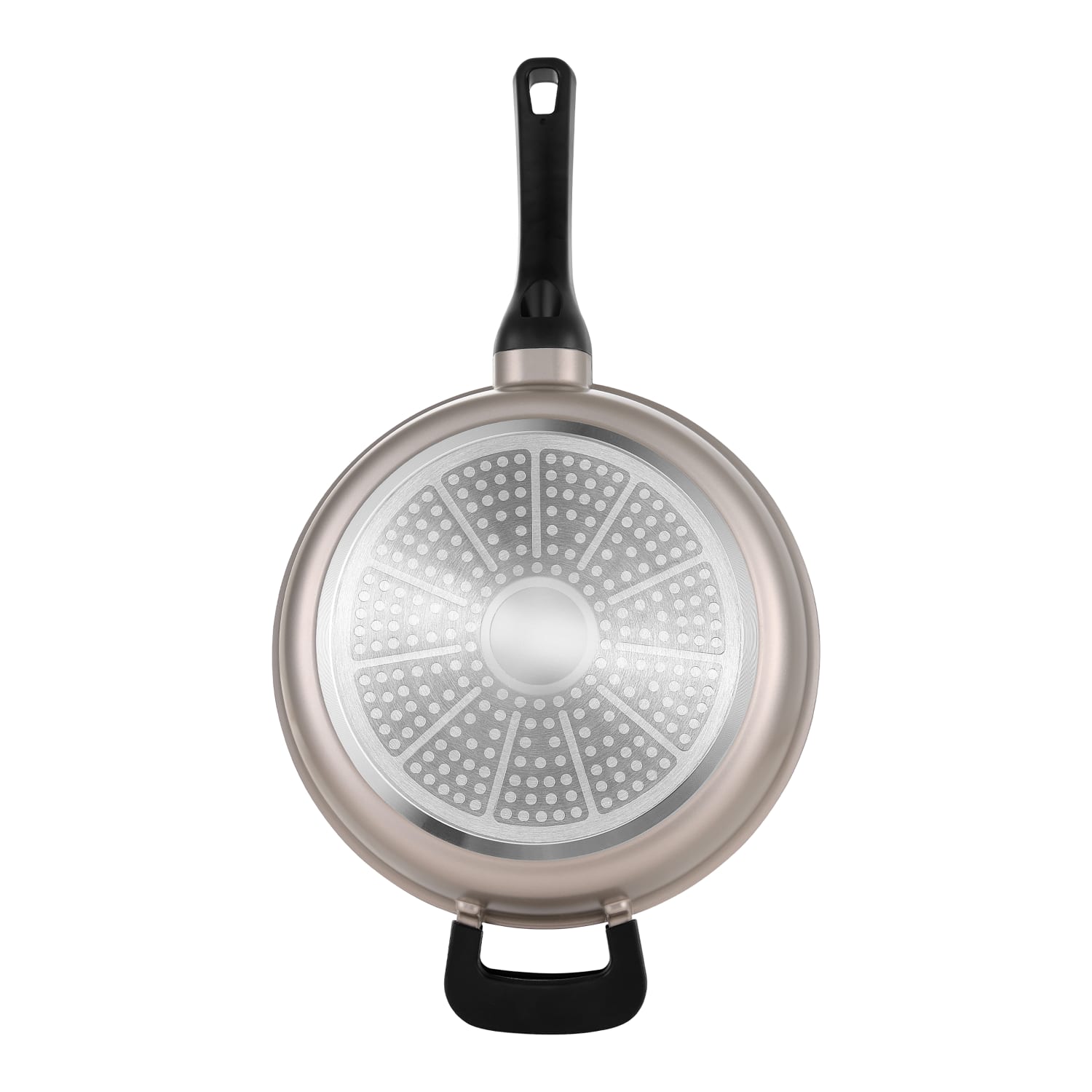 Bergner Covered Saute Pan, 11in, 4 Qt, Champagne - Image 5