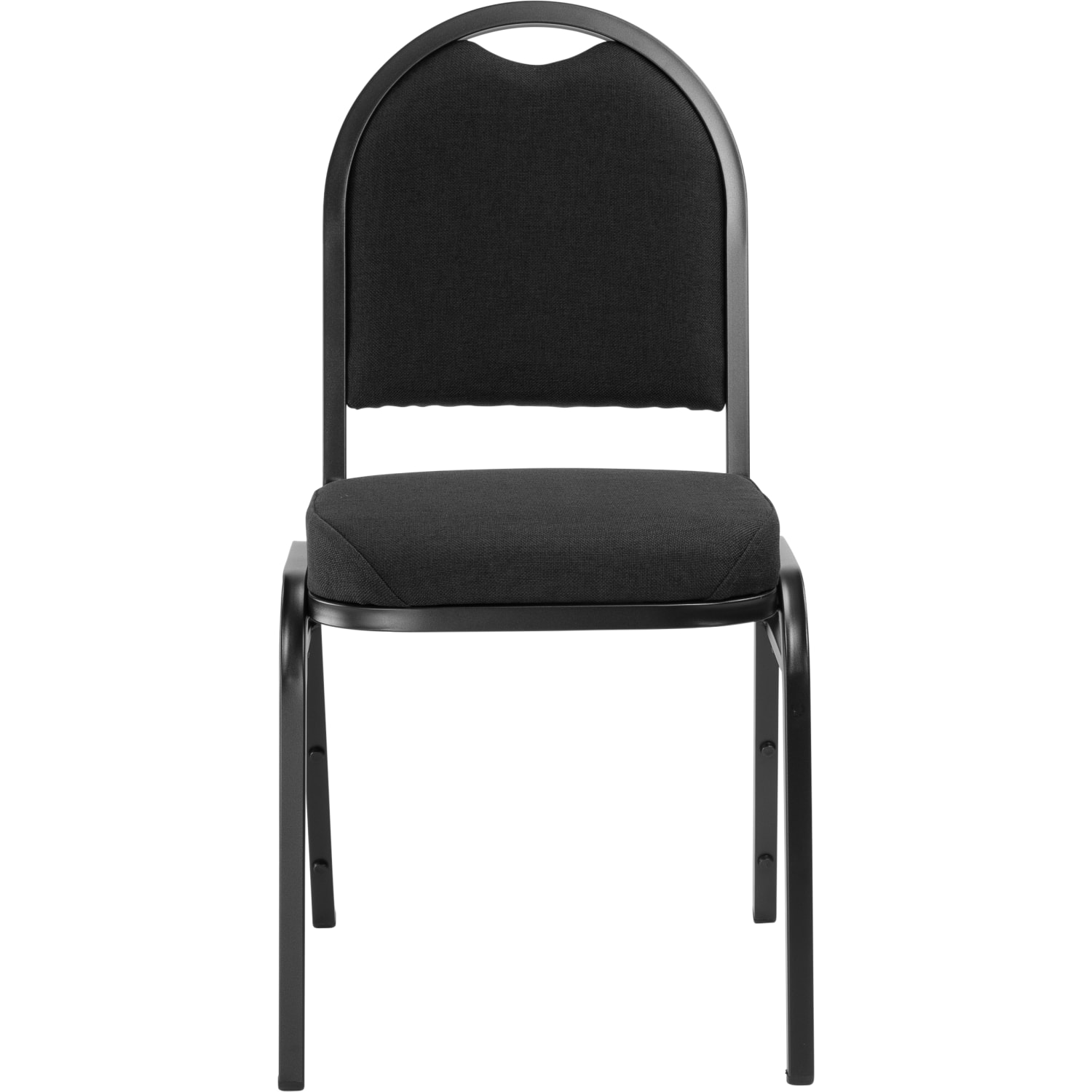 National Public Seating 9200 Series: Dome-Back Padded Premium Banquet Stack Chair, Ebony Black Seat/Black Sandtex Frame, Quantity: 2 - 9260BT2 - Image 5