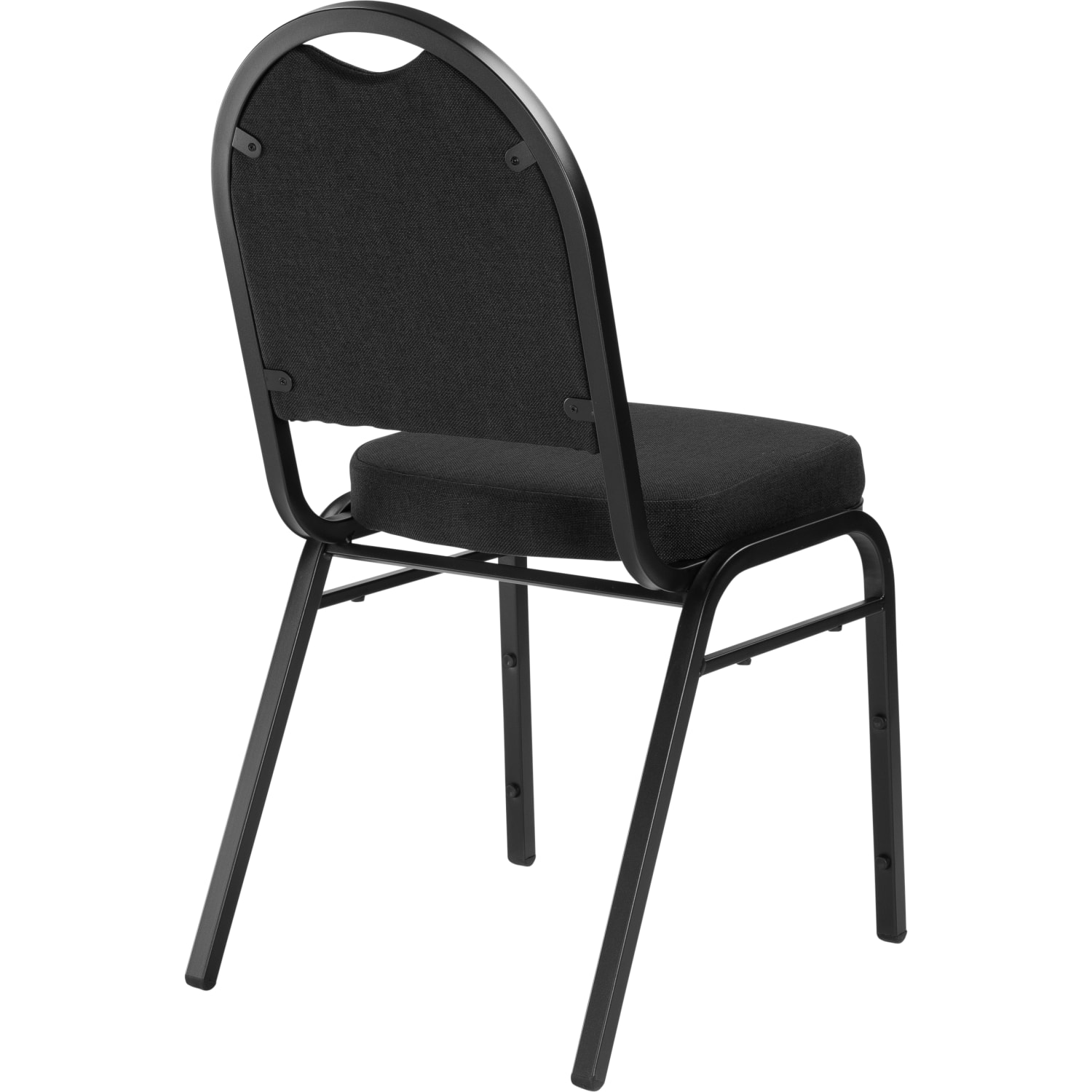 National Public Seating 9200 Series: Dome-Back Padded Premium Banquet Stack Chair, Ebony Black Seat/Black Sandtex Frame, Quantity: 2 - 9260BT2 - Image 7