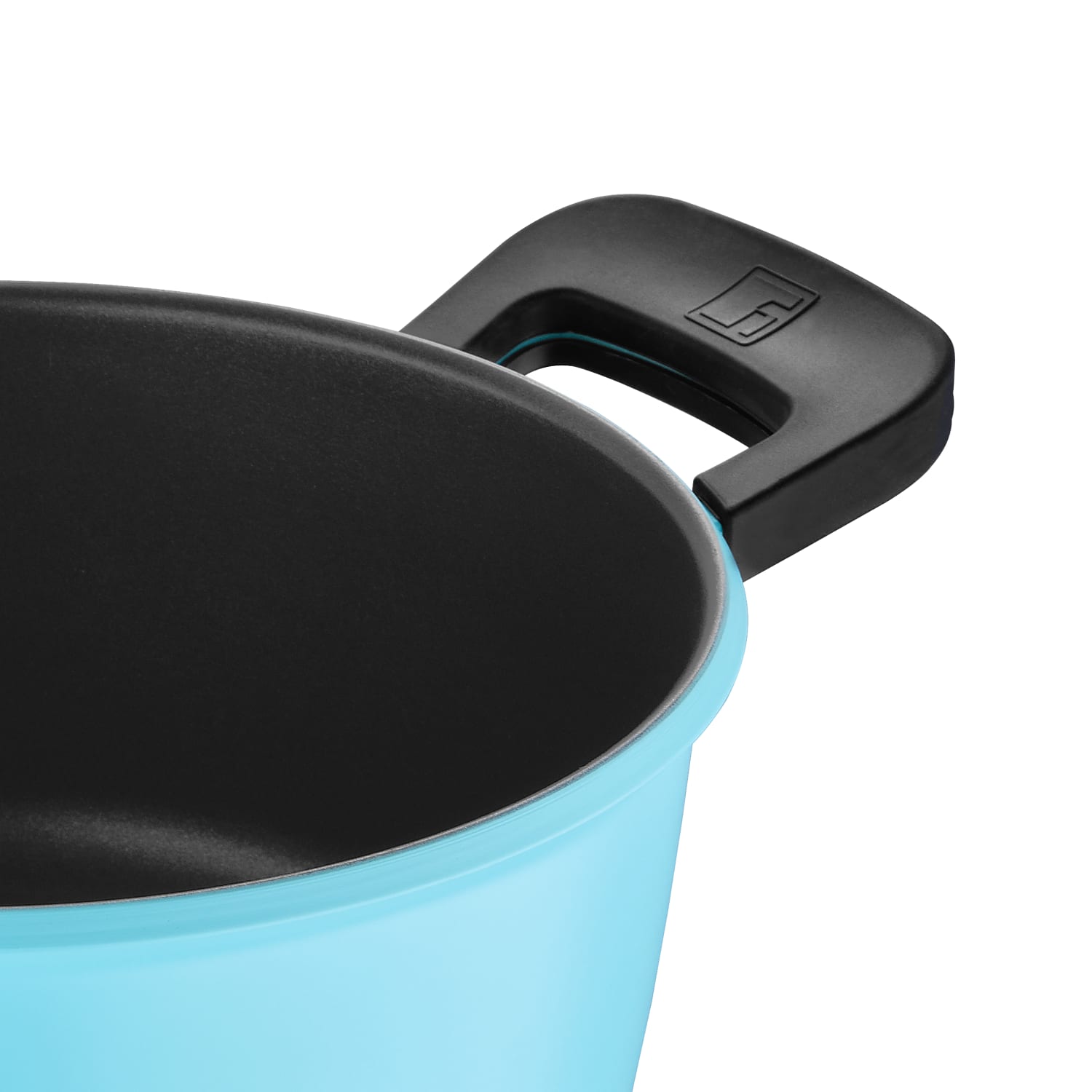 Bergner 4.5-Quart Aluminum Dutch Oven, Retro Blue - Image 5