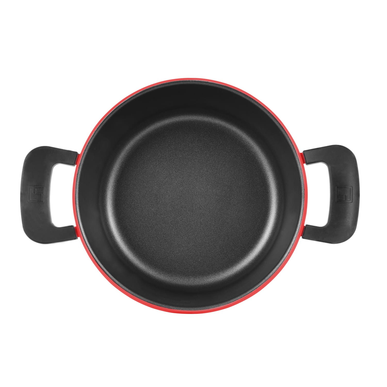 Bergner 4.5-Quart Aluminum Dutch Oven, Retro Red - Image 4