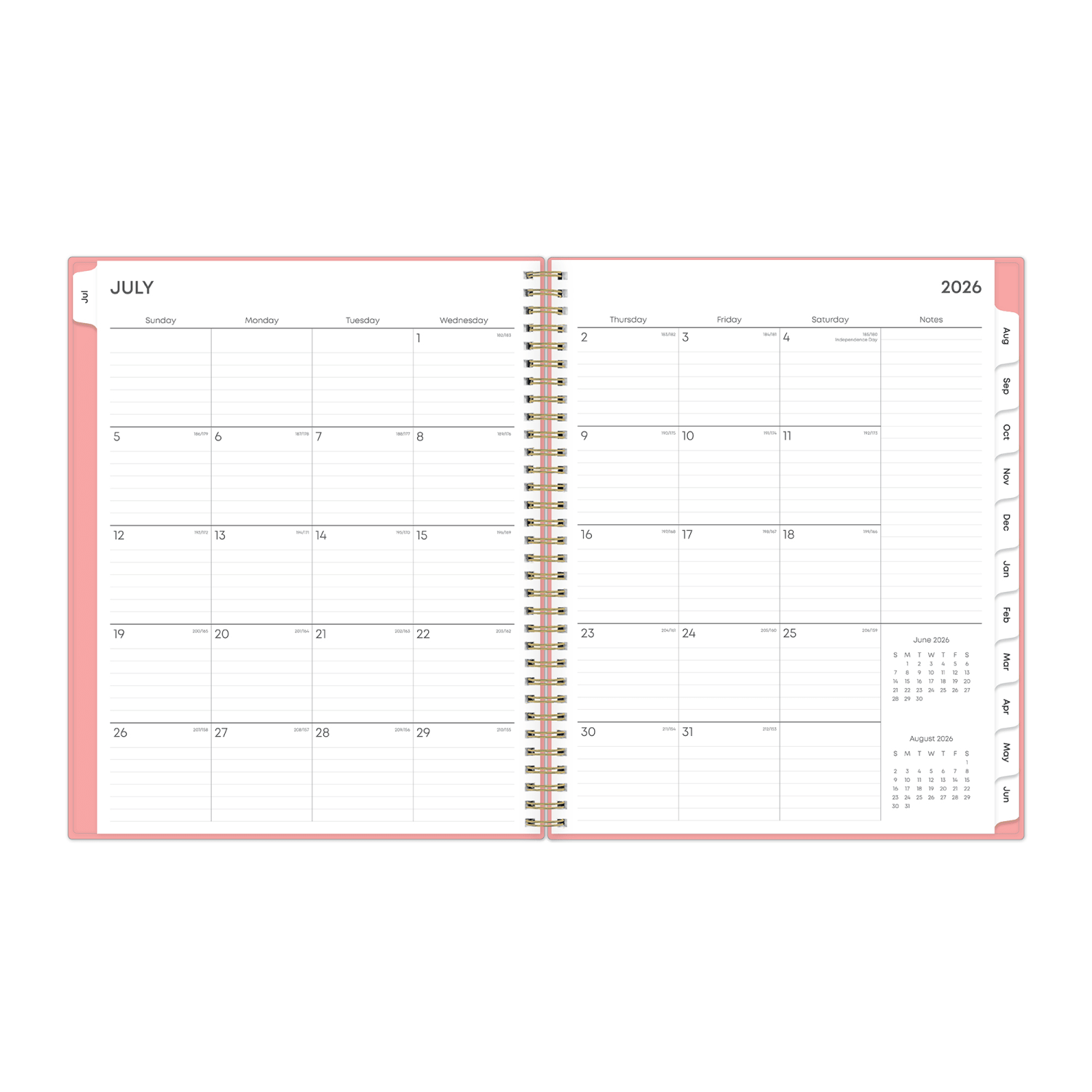 Planning Calendar BS Catira PP 8.5x11 AY26-27 Weekly/Monthly - Image 4