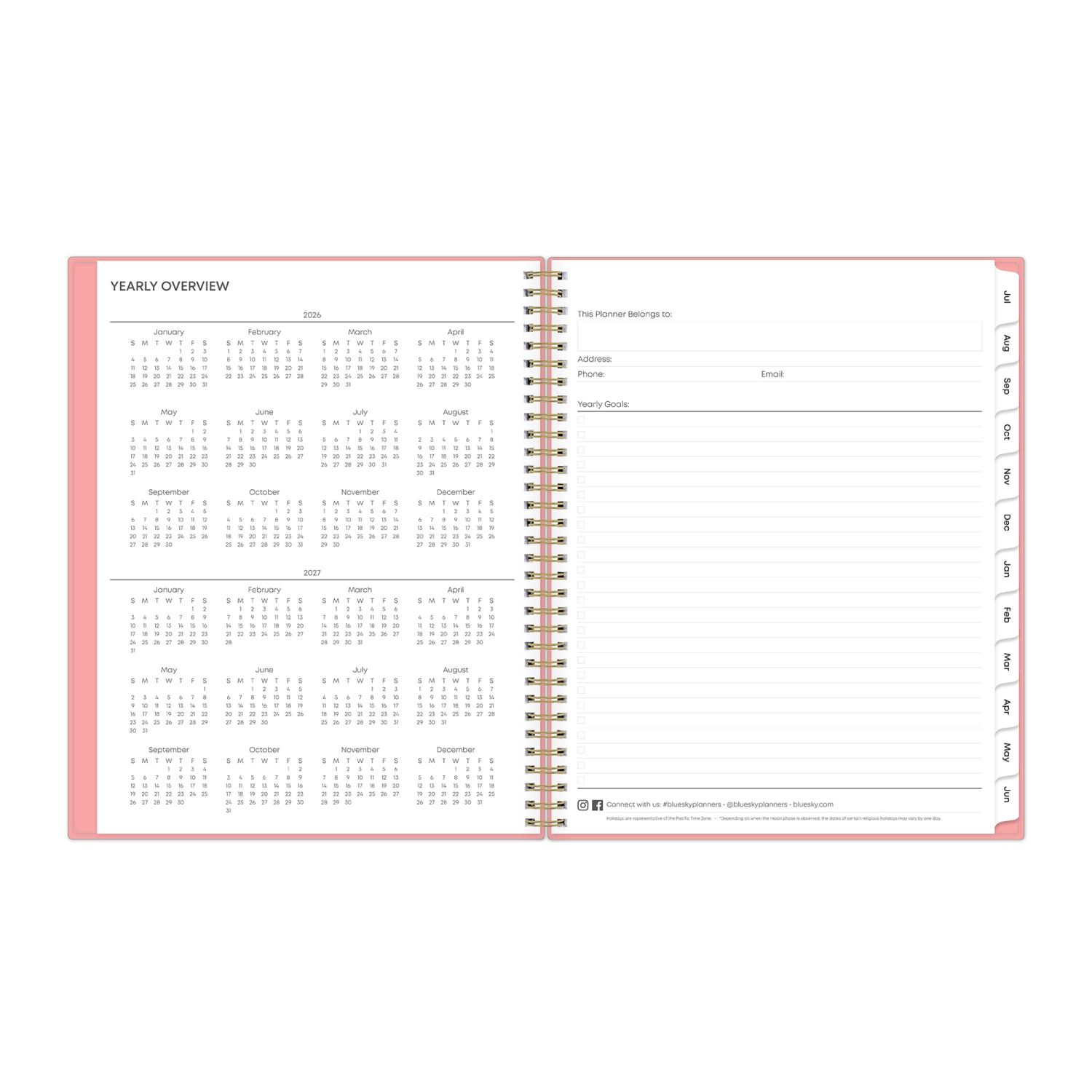 Planning Calendar BS Catira PP 8.5x11 AY26-27 Weekly/Monthly - Image 6
