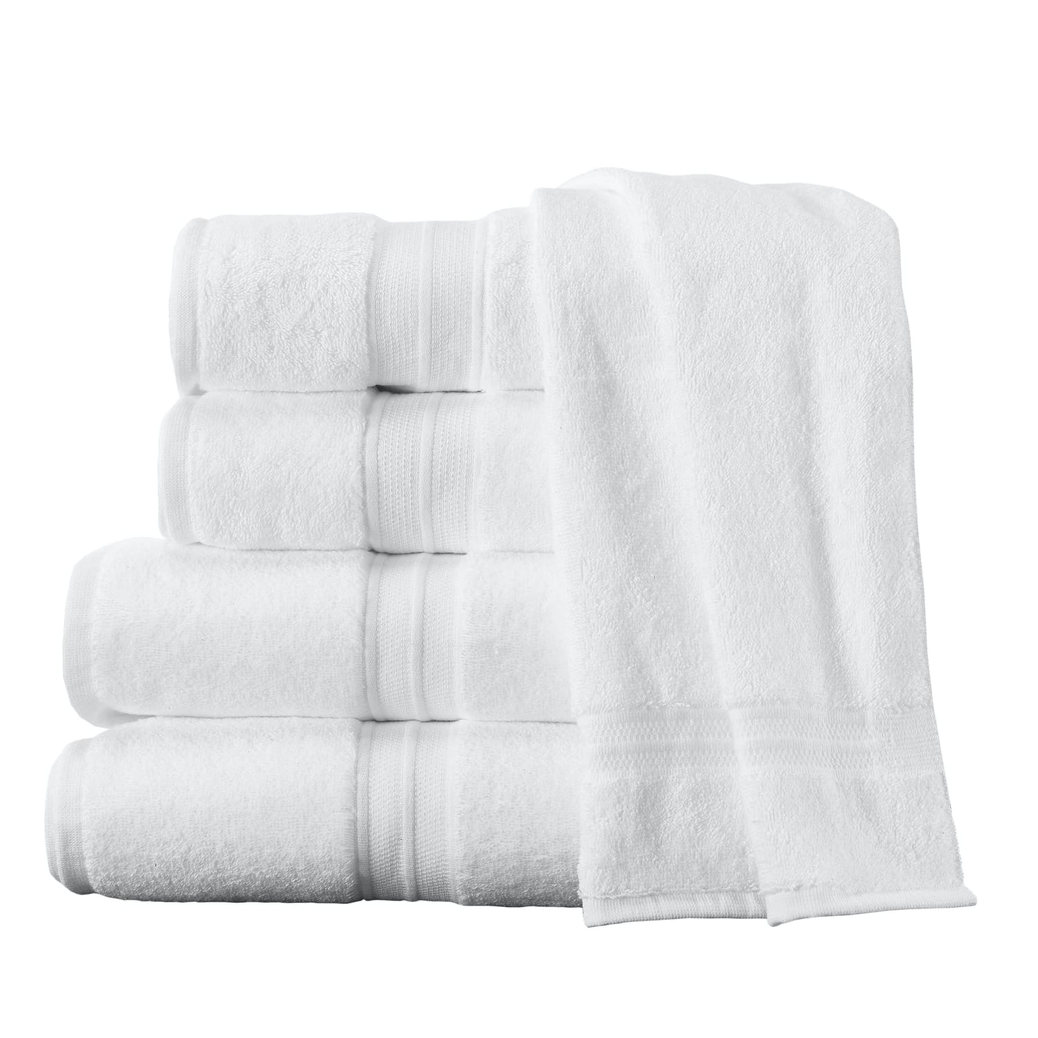 1888 Mills Sweet South Wash Cloths, 13in x 13in, White, Pack Of 300 Wash Cloths - Image 3