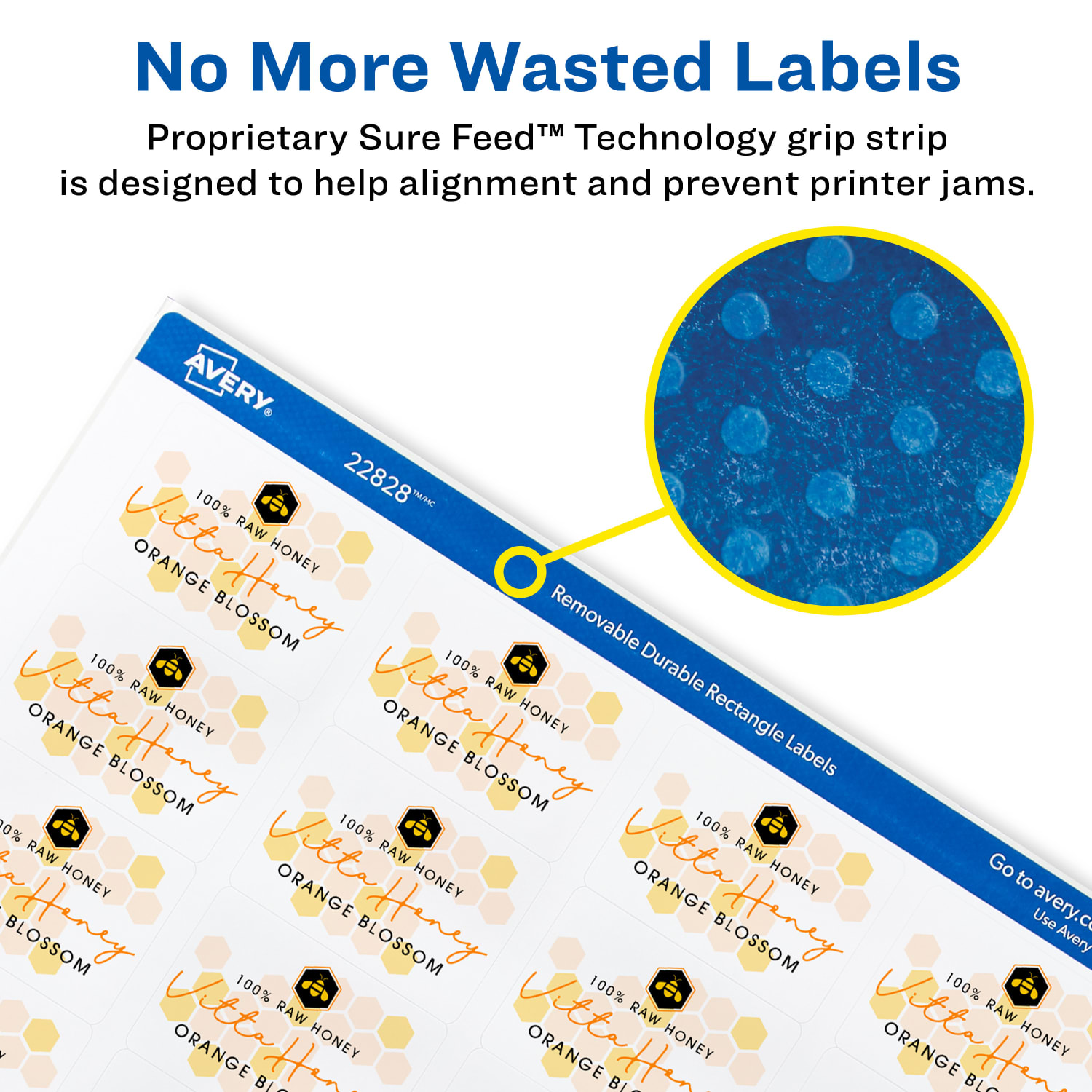 Avery Removable Durable Pricing Labels, 22828, 1 1/4in x 1 3/4in, White, 32 Labels Per Sheet, Pack Of 256 - Image 4