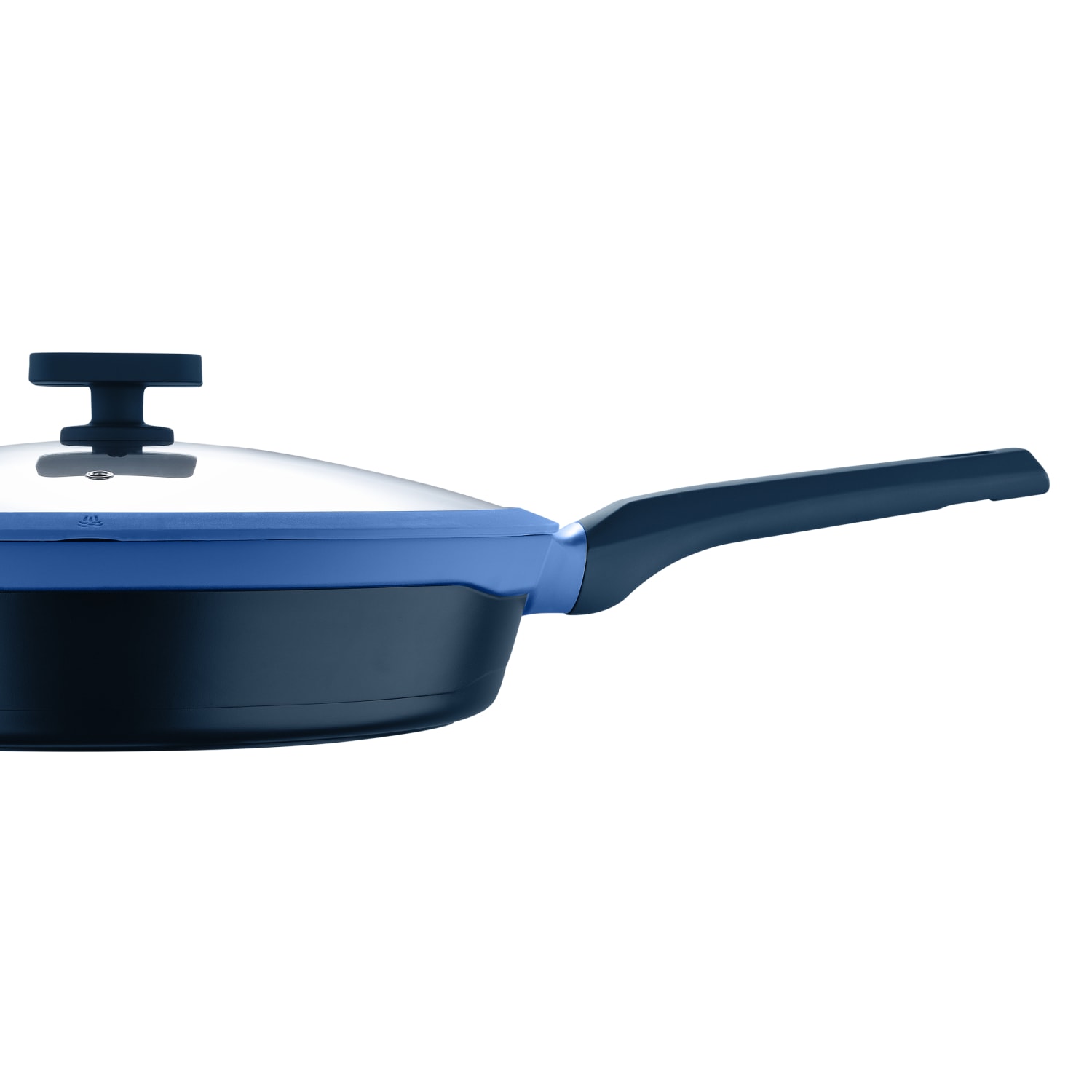 Masterpro Gastro Diamond Aluminum Non-Stick Fry Pan, 12-1/2in, Blue - Image 3