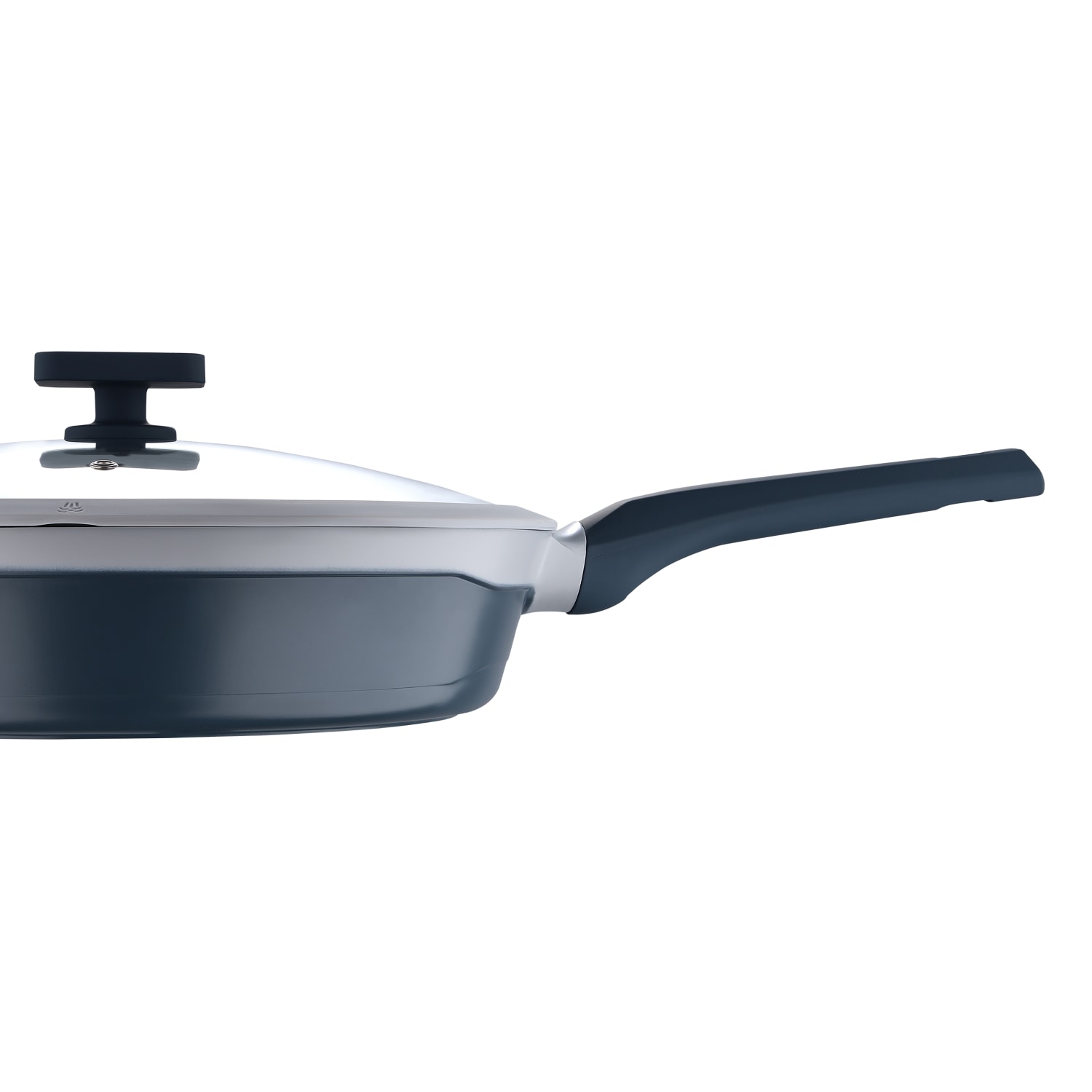 Masterpro Gastro Aluminum Non-Stick Fry Pan, 12-1/2in, Gray - Image 4