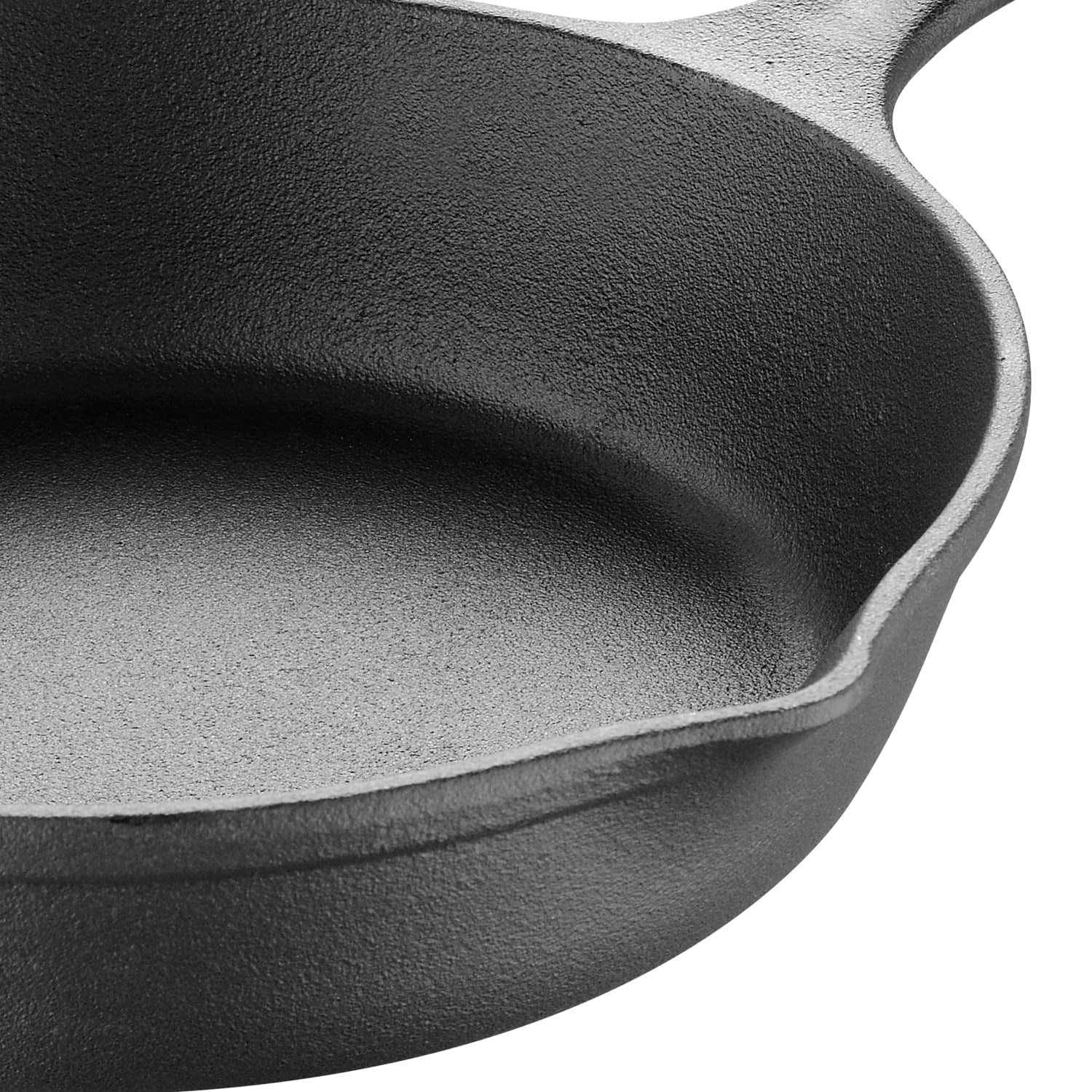 Masterpro Bergner Iron Fry Pan, 8in, Black - Image 6