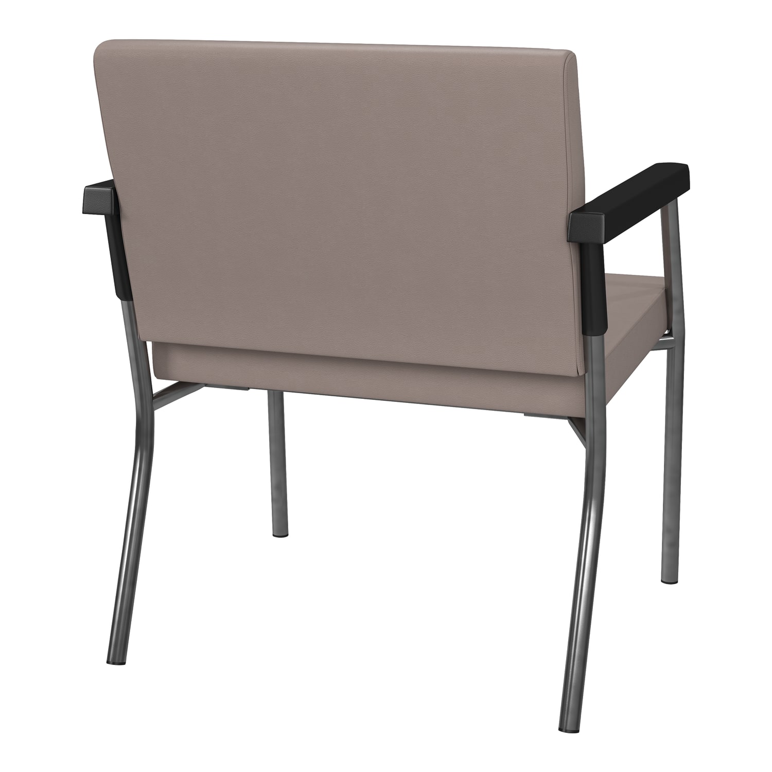Office Star Worksmart Bariatric Big & Tall Guest Chair, Stratus/Gunmetal Gray - Image 6