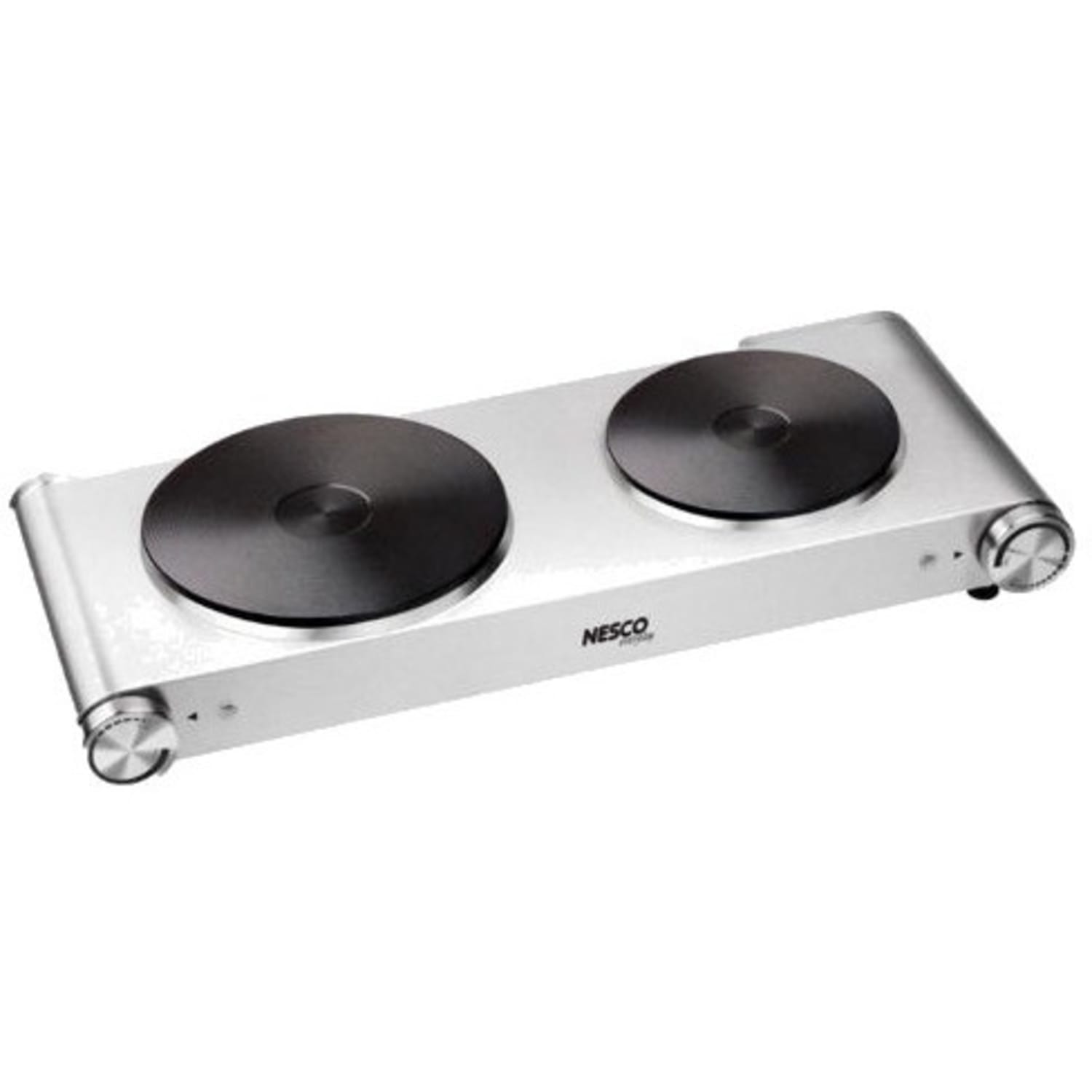 Nesco DB-02 Double Burner Electric Hot Plate, Silver - Image 3