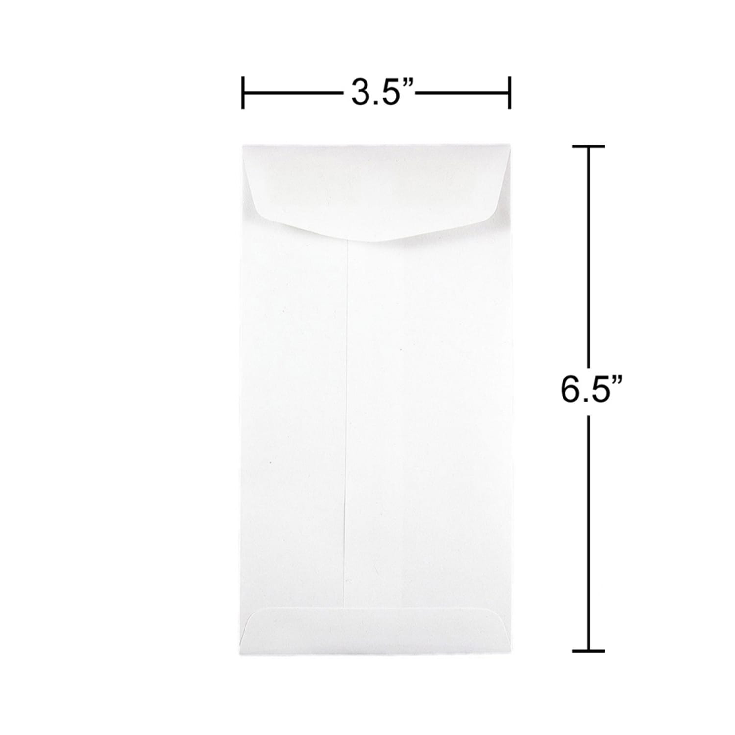 JAM Paper Coin Envelopes, #7, Gummed Seal, White, Pack Of 250 Envelopes - Image 6