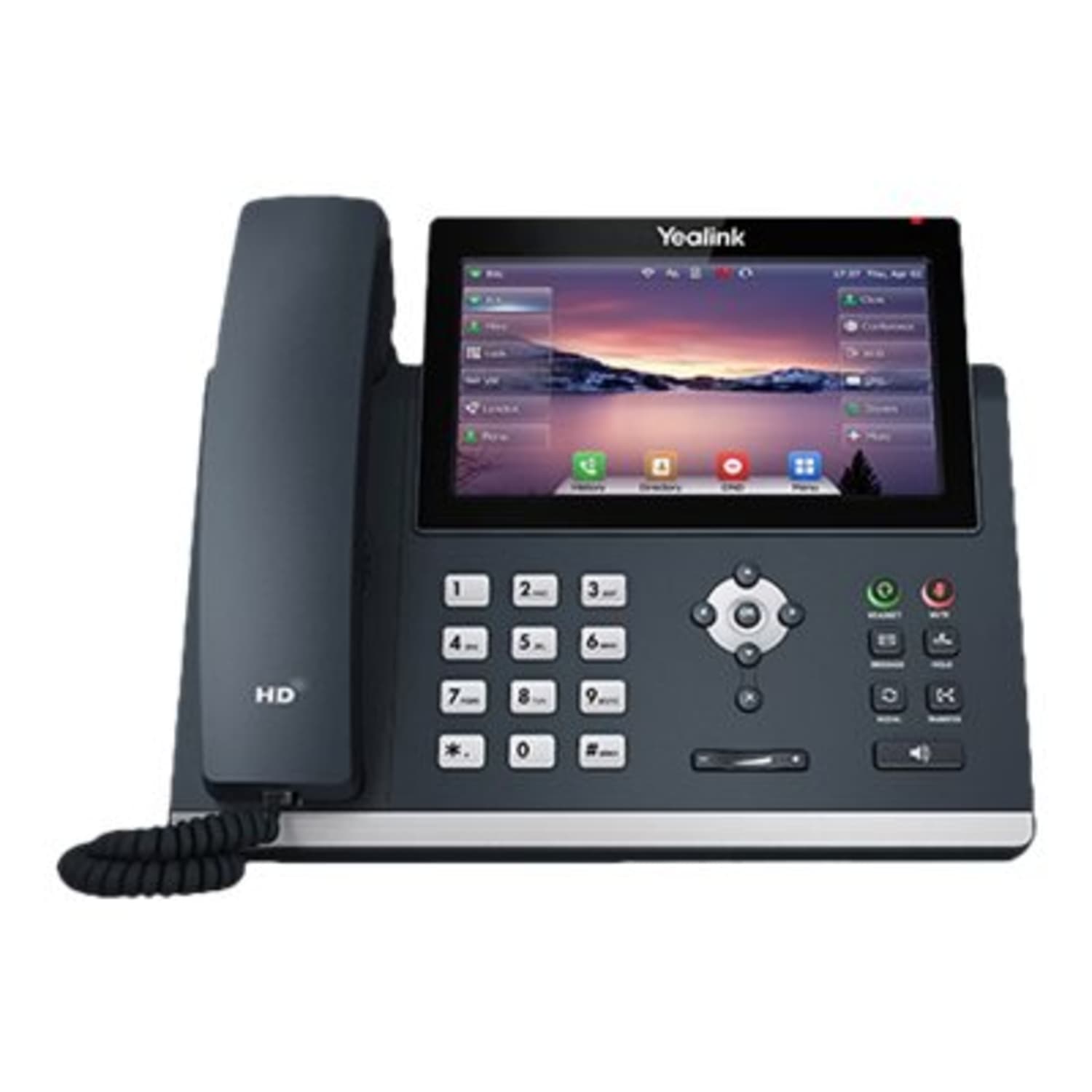 Yealink Ultra-Elegant Touchscreen Phone, YEA-SIP-T48U - Image 4
