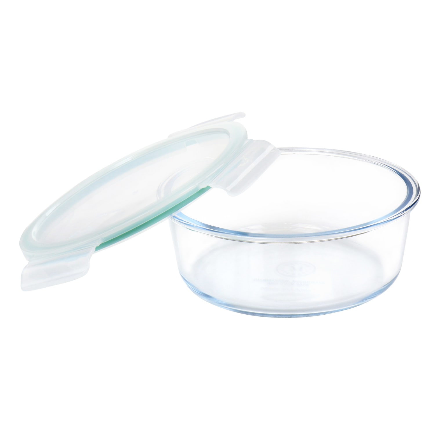 Martha Stewart Glass Storage Container With Lid, 44 Oz, Mint - Image 3