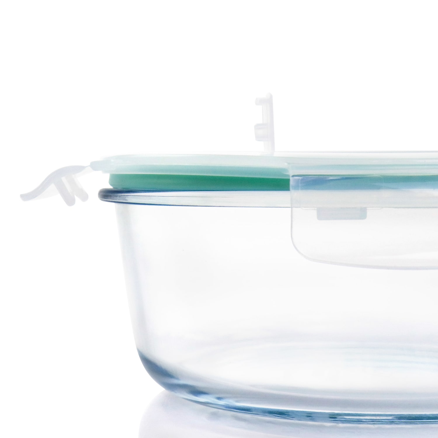 Martha Stewart Glass Storage Container With Lid, 44 Oz, Mint - Image 4