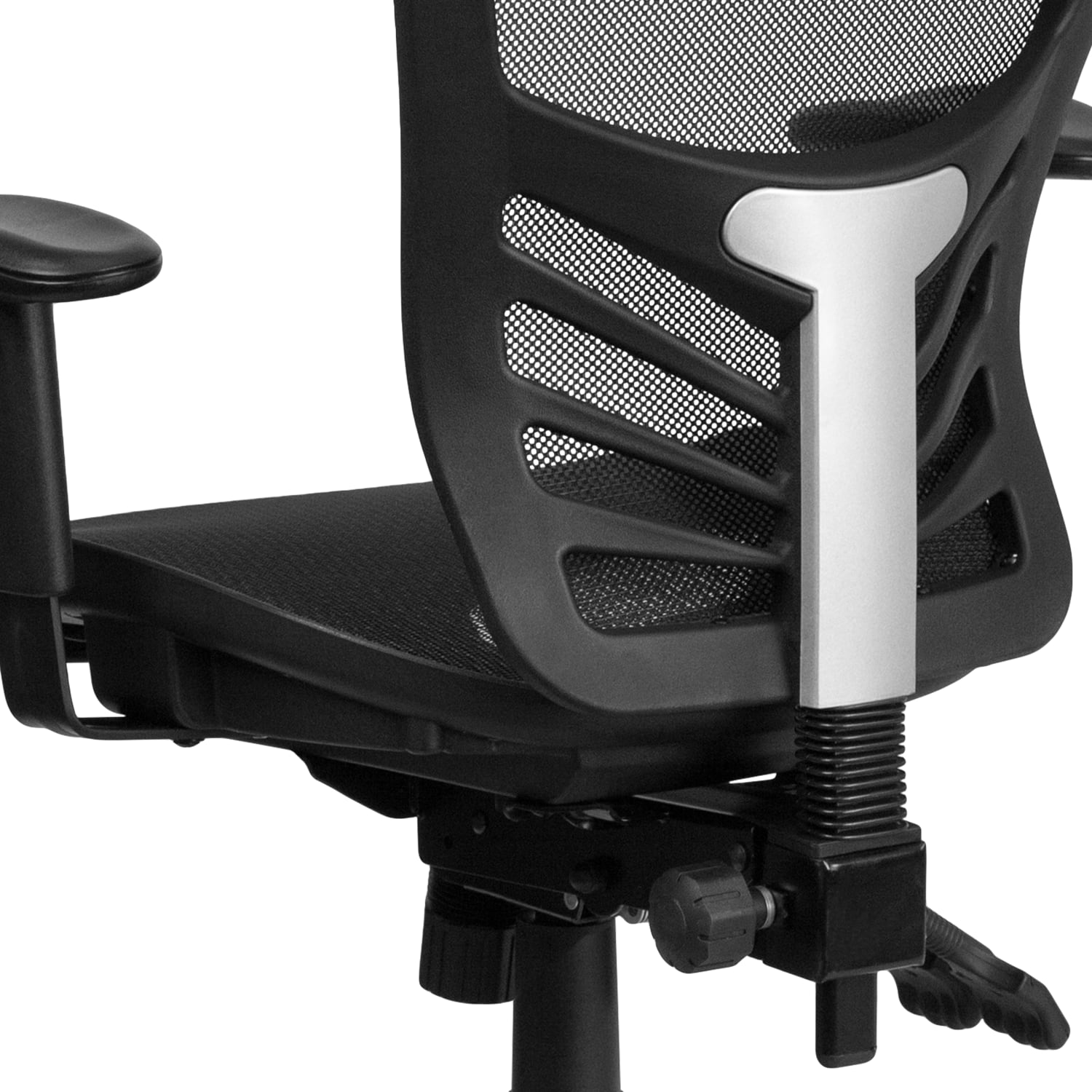 Flash Furniture Ergonomic Mesh MidBack MultiFunction Office Chair Black PopularChairscom Flash Furniture Ergonomic Mesh Mid Back Multi Function Office Chair Black PopularChairscom