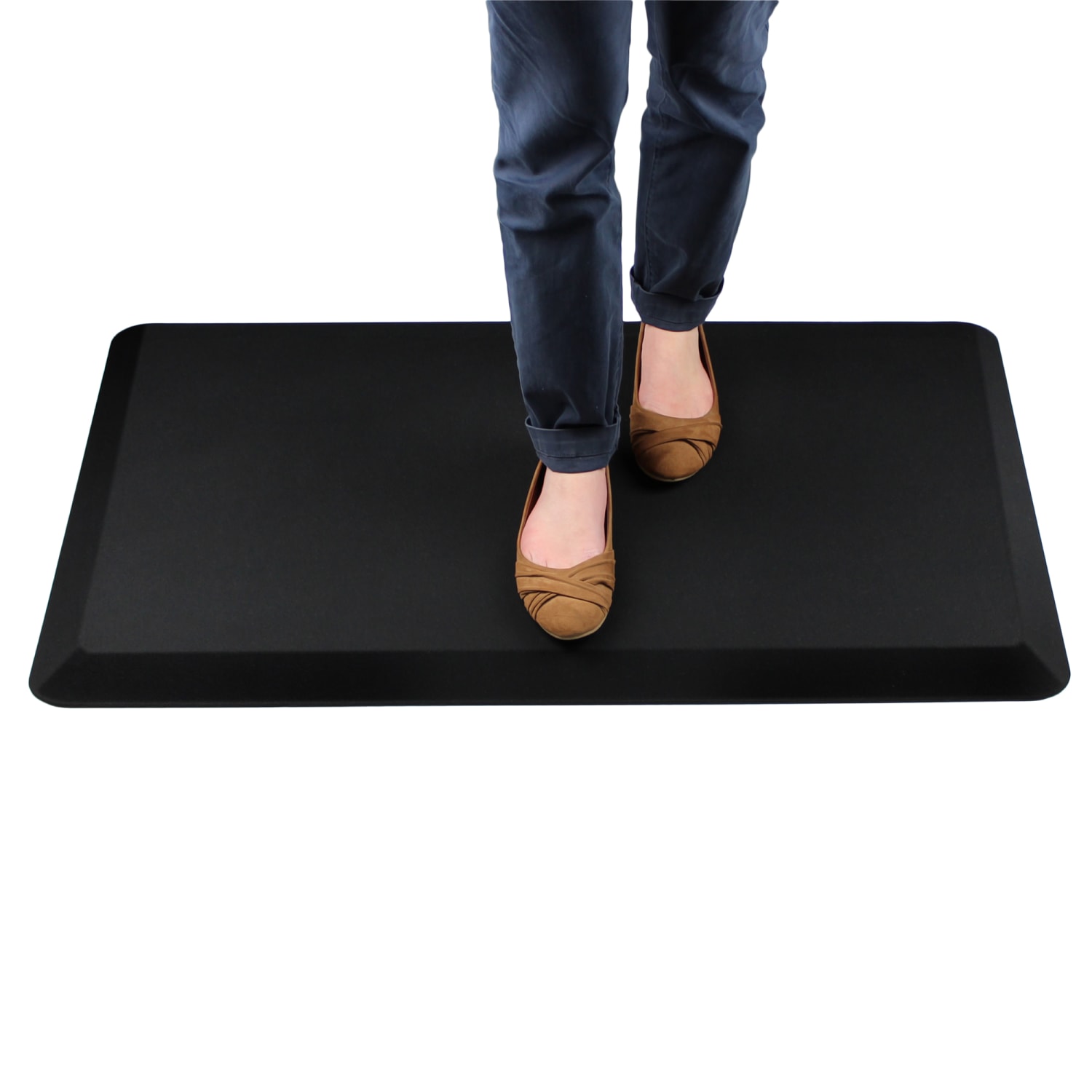 Floortex Standing Comfort Mat, 16in x 24in, Black - Image 3
