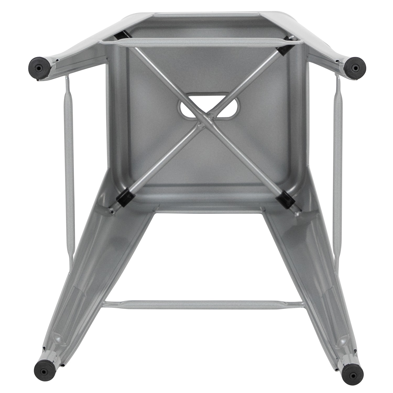 Flash Furniture 30in Metal Indoor Bar Stools Set Of 4 Bar Stools Silver PopularChairscom Flash Furniture 30in Metal Indoor Bar Stools Set Of 4 Bar Stools Silver PopularChairscom