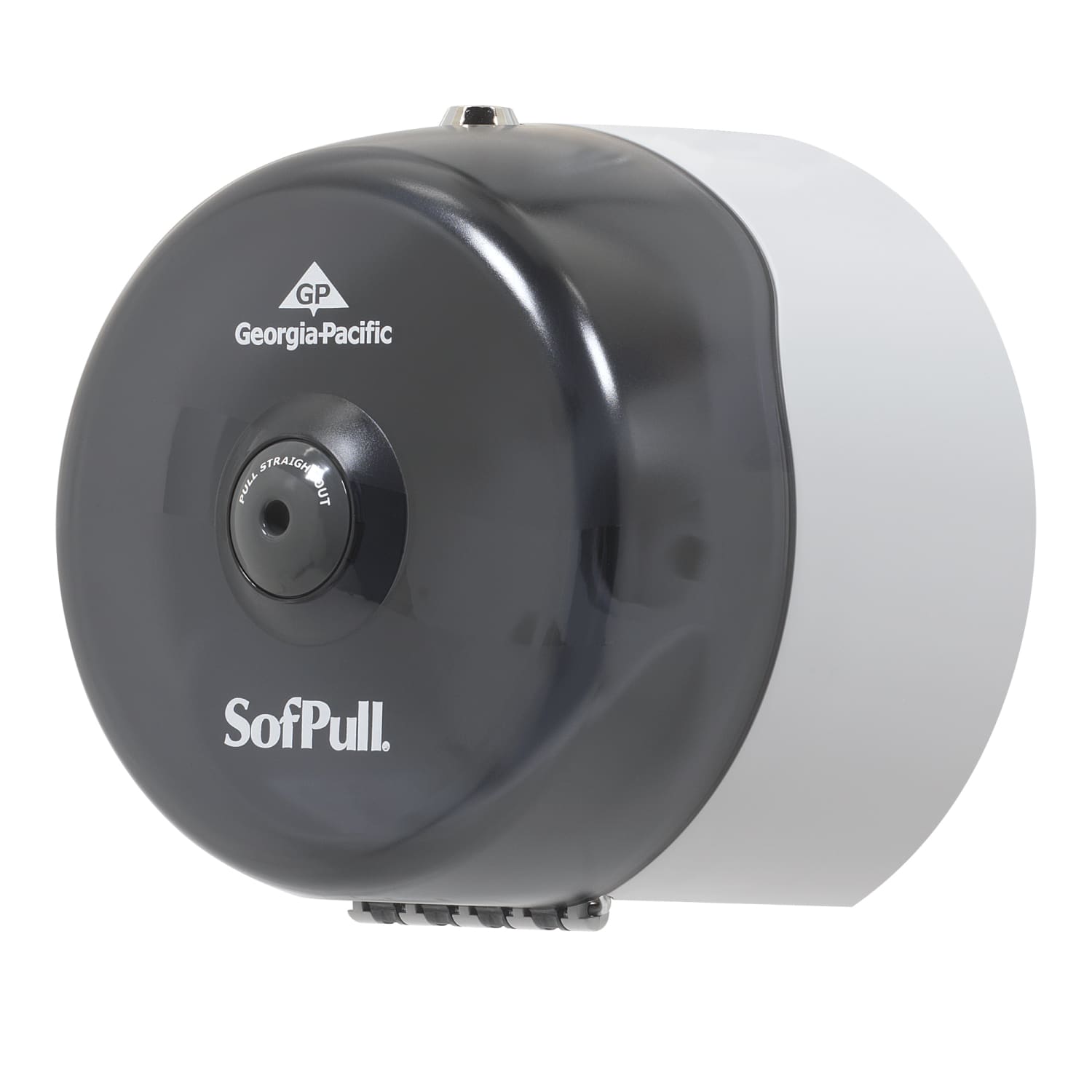 SofPull Mini High-Capacity Centerpull Bathroom Tissue Dispenser, Smoke - Image 3