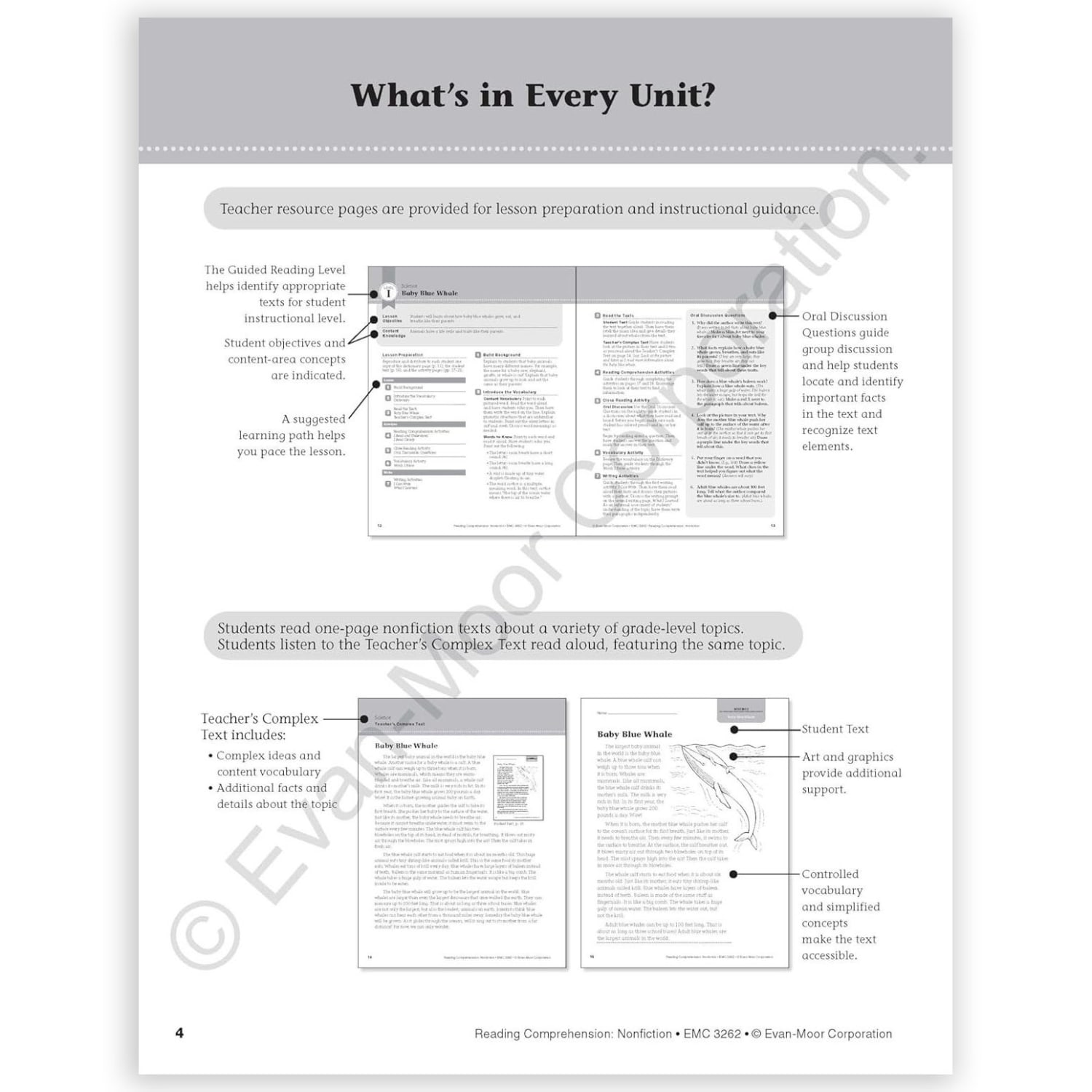 Evan-Moor Educational Publishers Reading Comprehension: Nonfiction, Grade 2 - Image 3