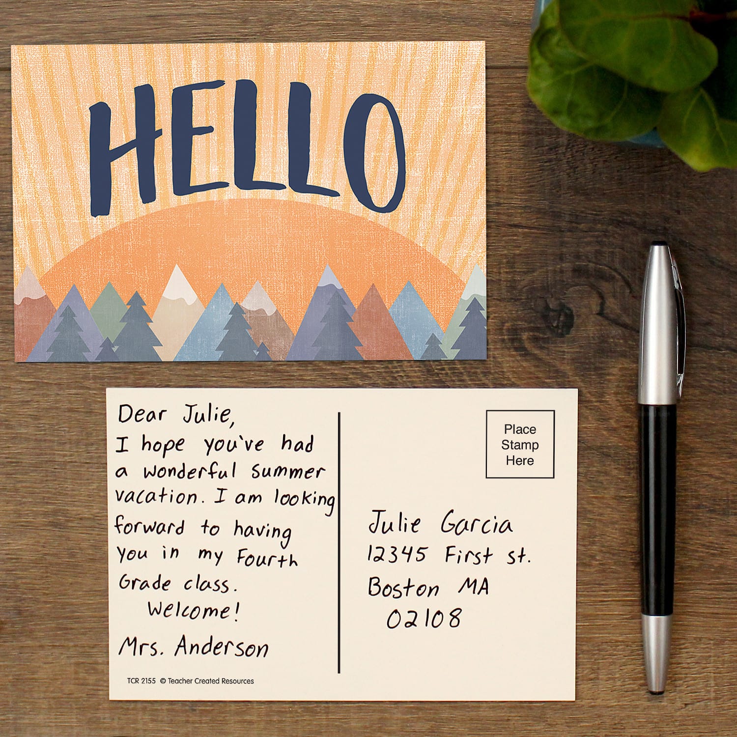 Teacher Created Resources Moving Mountains Hello Postcards, 30 Per Pack, Set Of 6 Packs - Image 5
