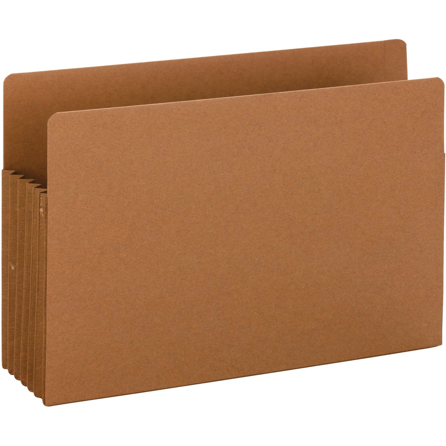 Smead TUFF Redrope End-Tab Expanding File Pockets, 5 1/4in Expansion, Legal Size, 30% Recycled, Redrope, Box Of 10 - Image 6