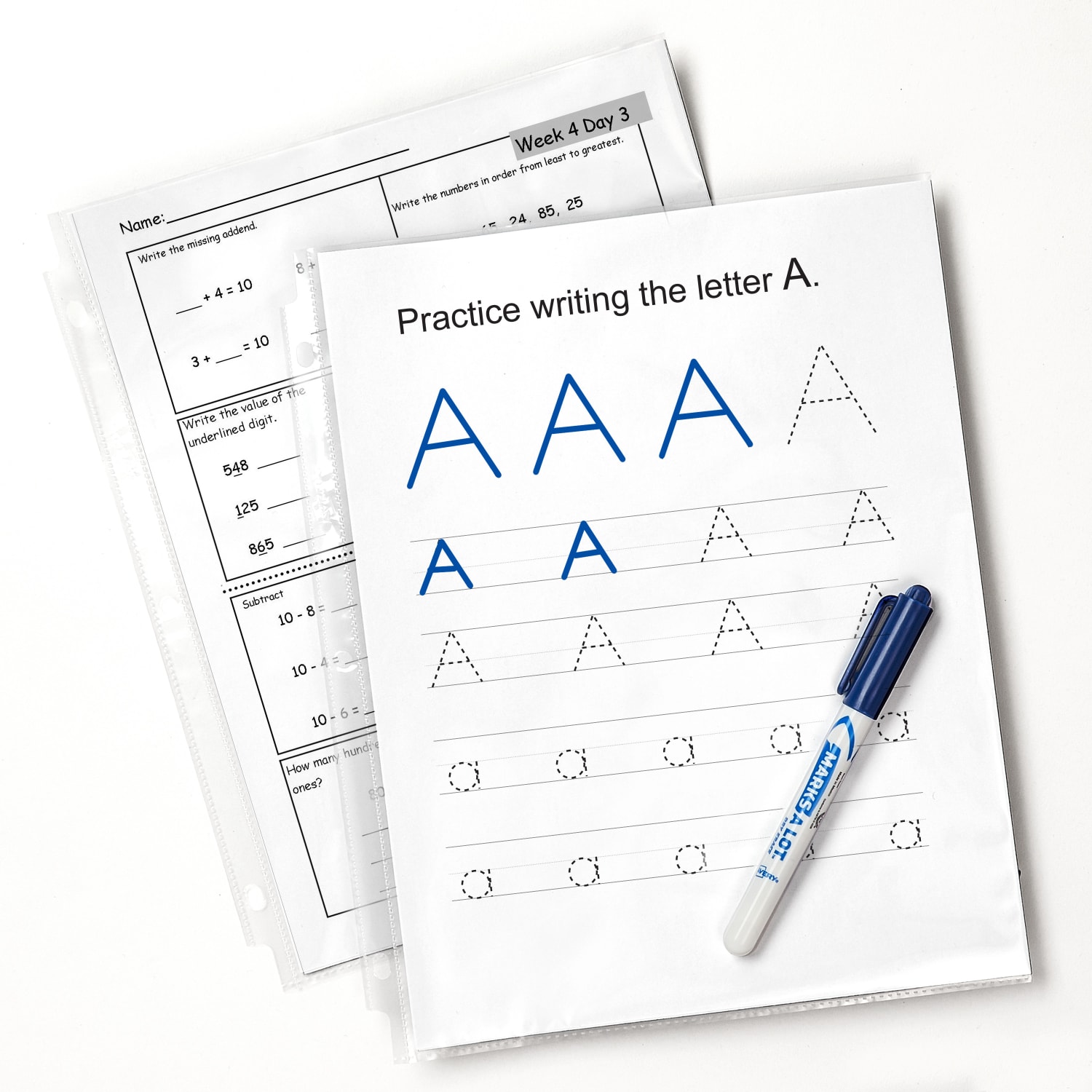 Avery Top Load Economy Sheet Protectors, 8-1/2in x 11in, Clear, 100 Document Protectors - Image 3