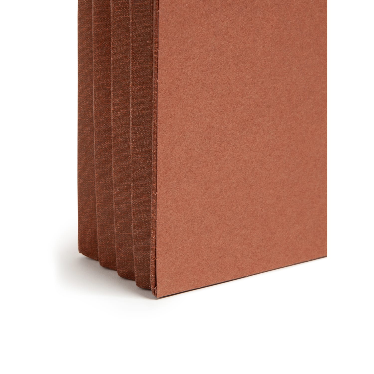 Smead TUFF End-Tab File Pockets, 3 1/2in Expansion, Letter Size, 30% Recycled, Redrope, Box Of 10 - Image 5