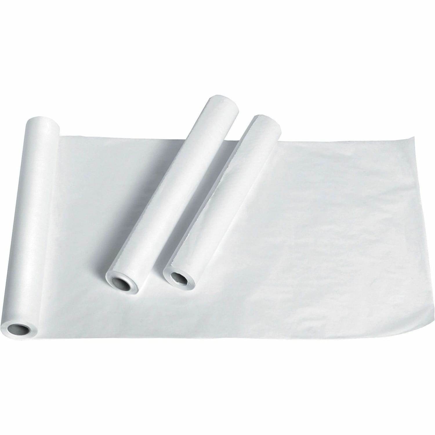 Medline Deluxe Smooth Exam Table Paper, 18in x 125ft, Crepe, Carton Of 12 Rolls - Image 3